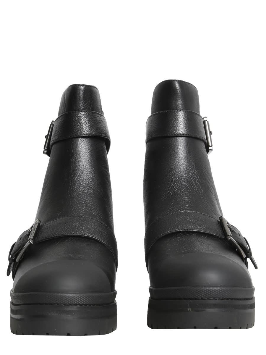 Shop Michael Kors Corey Boots In Black