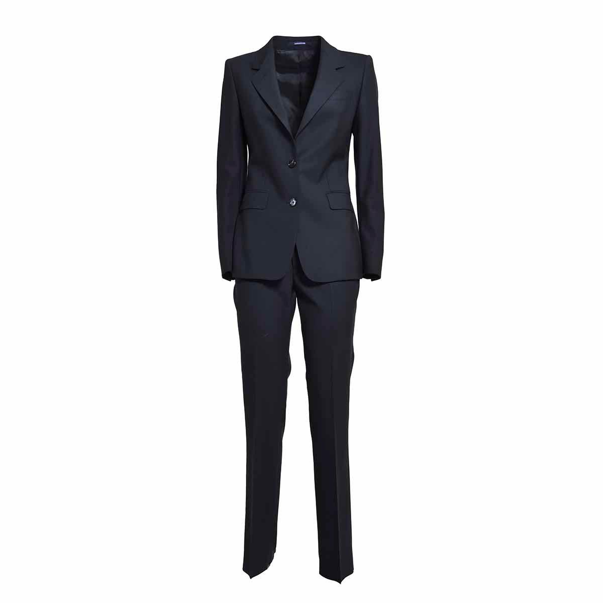 Single-breasted Two-piece Suit Set