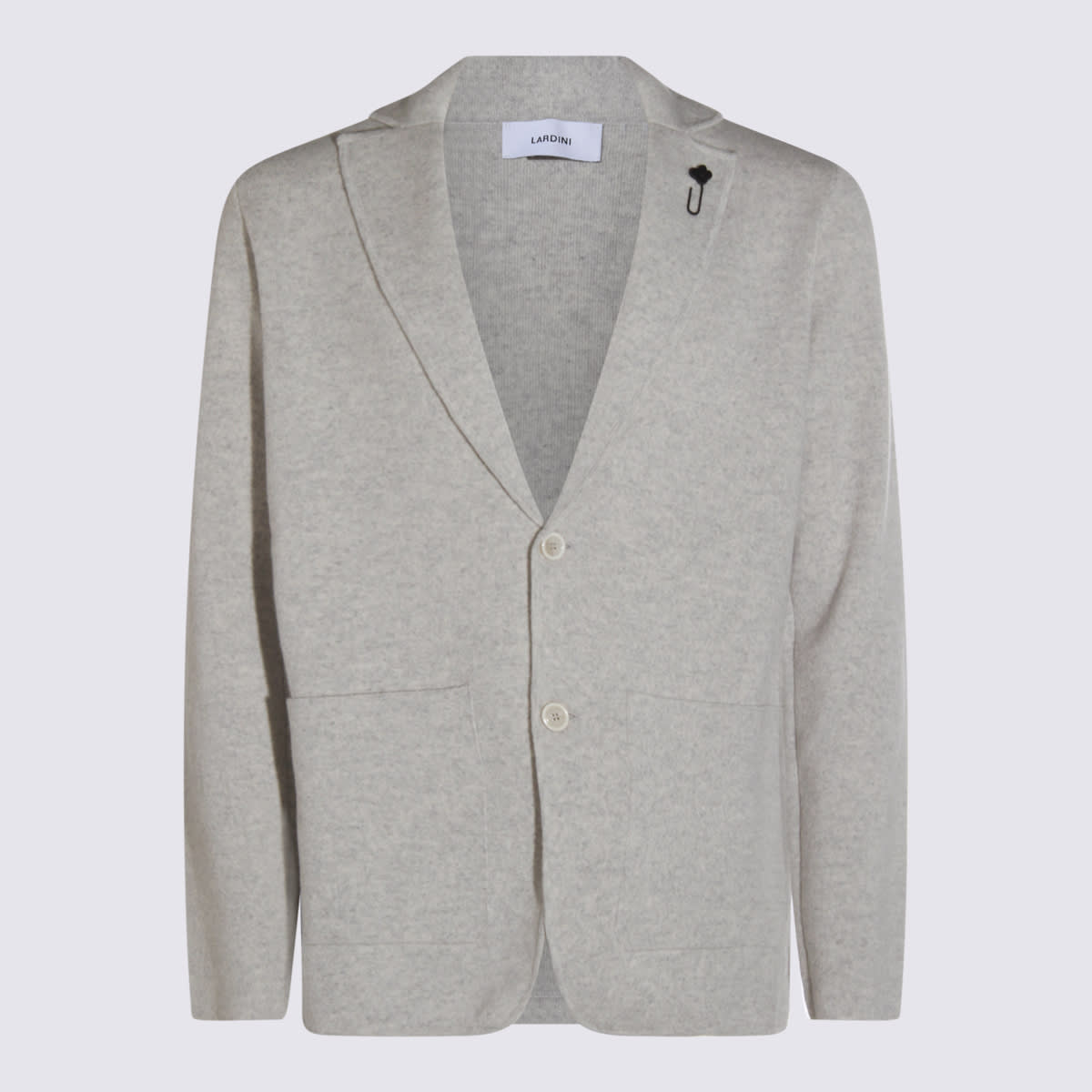 Grey Wool Knitwear