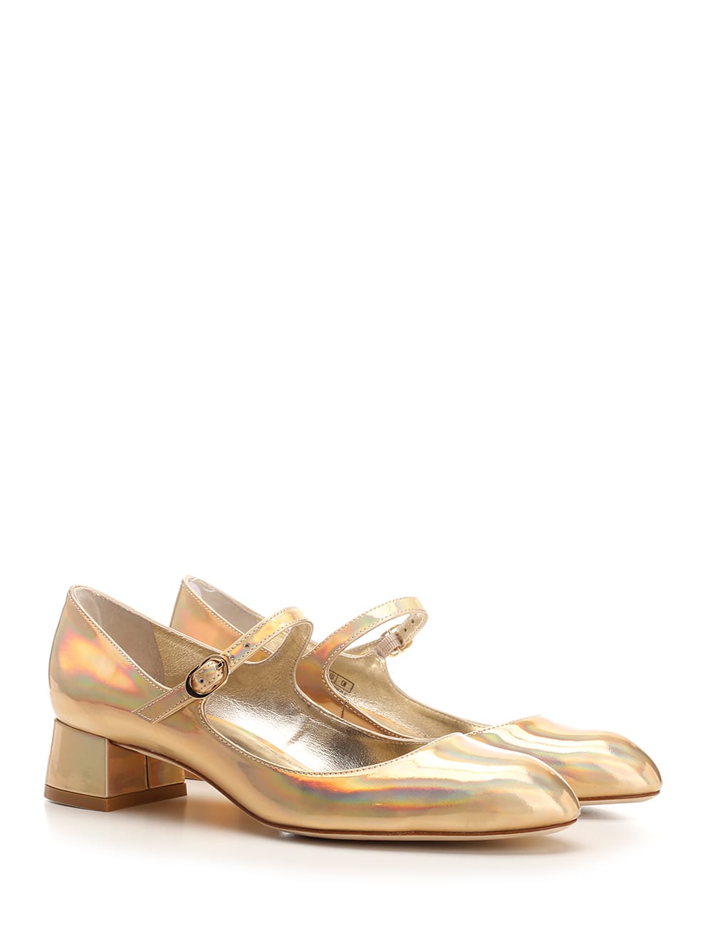 Shop Stuart Weitzman Mary Jane Vivienne In Silver