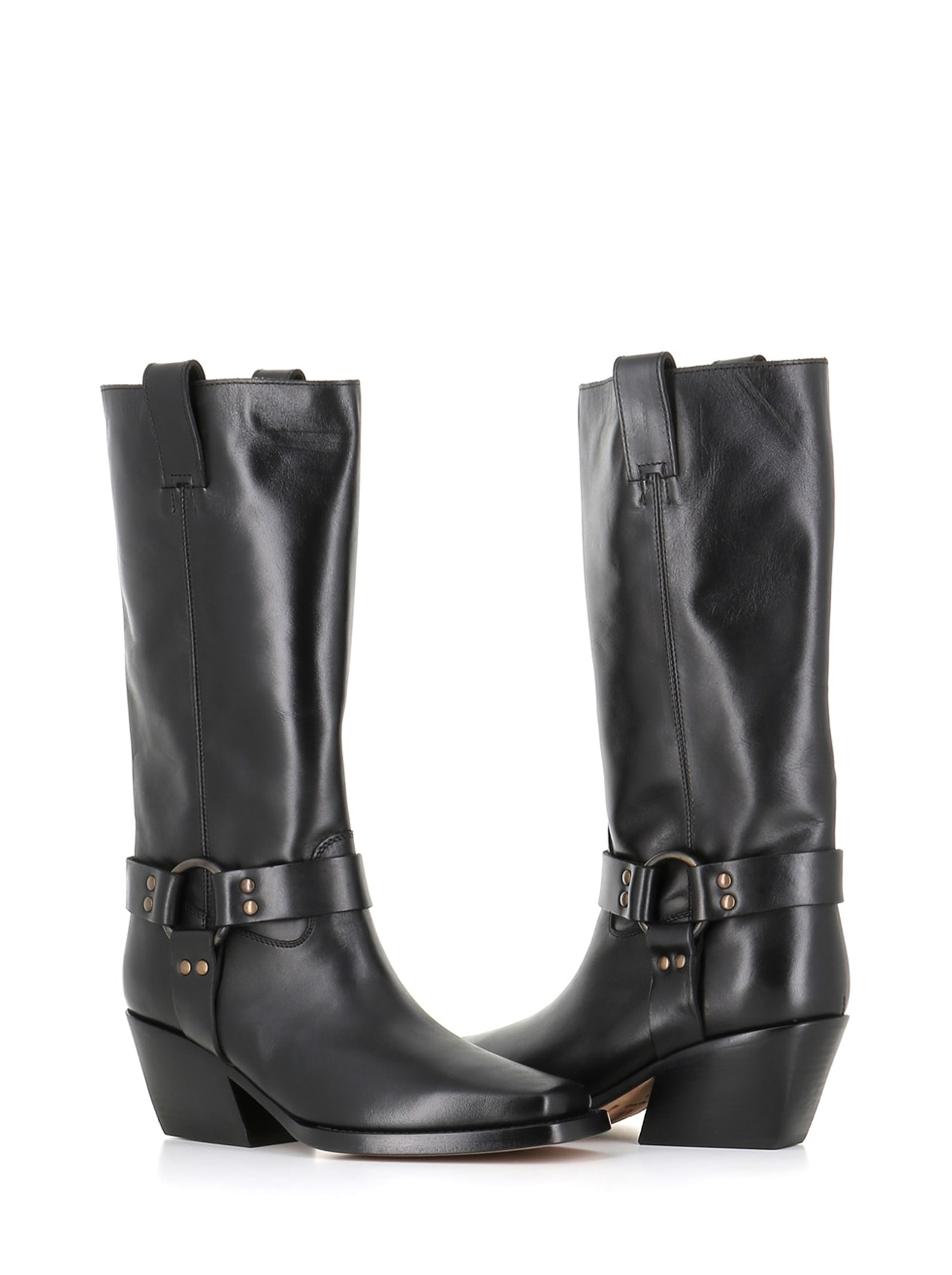 Shop Paola D'arcano Boot 4761 In Black