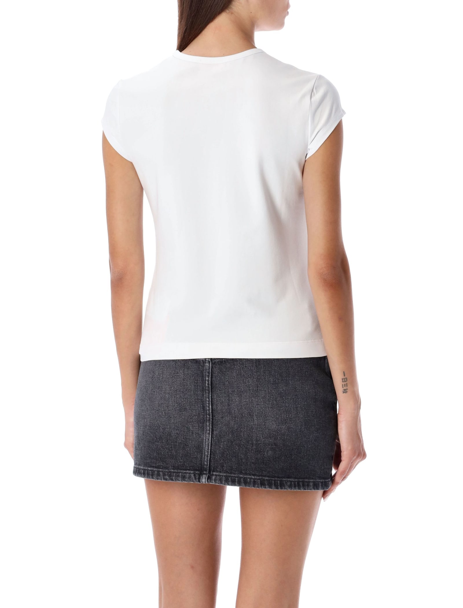 Diesel T-angie T-shirt In White