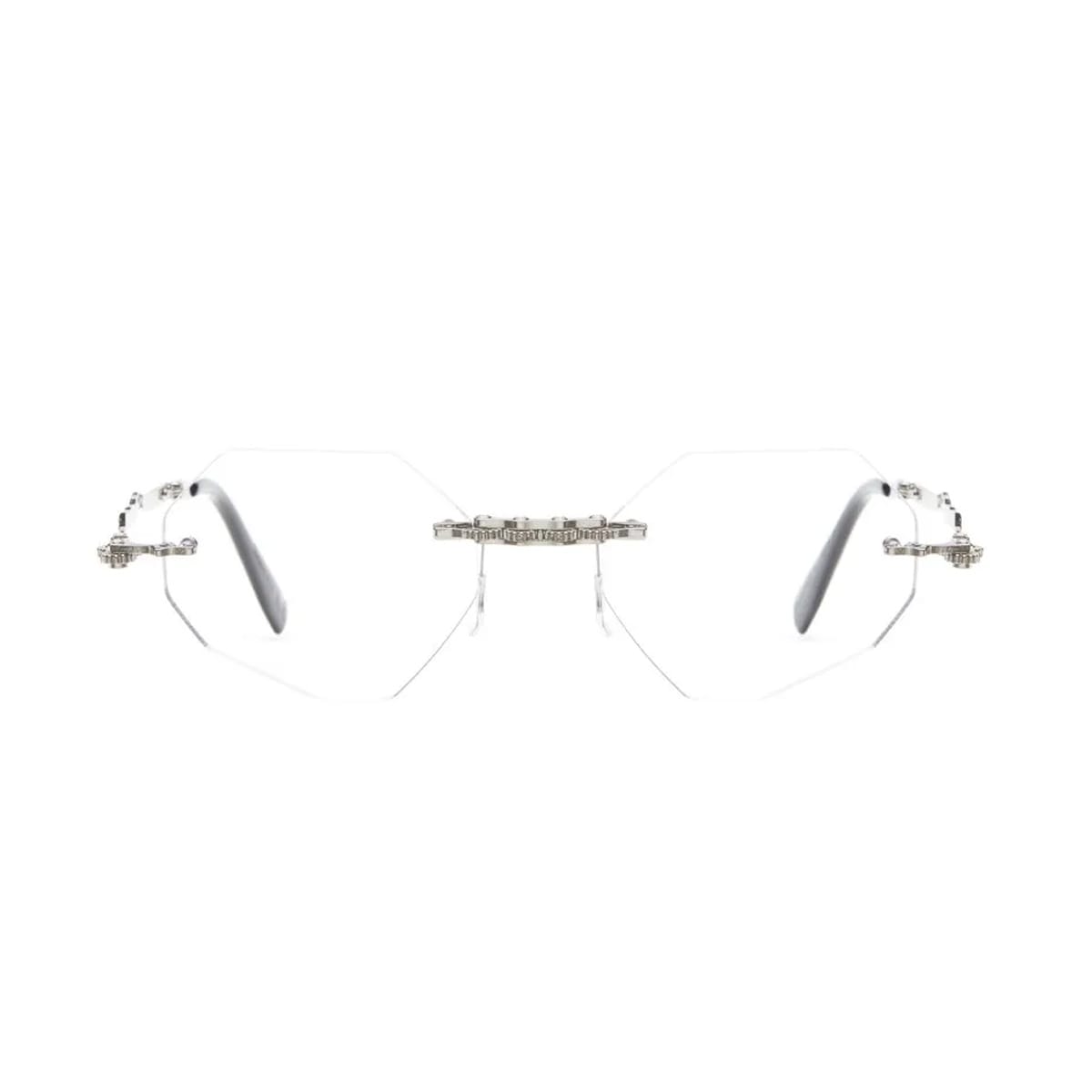 Shop Kuboraum H44 Si Glasses In Argento