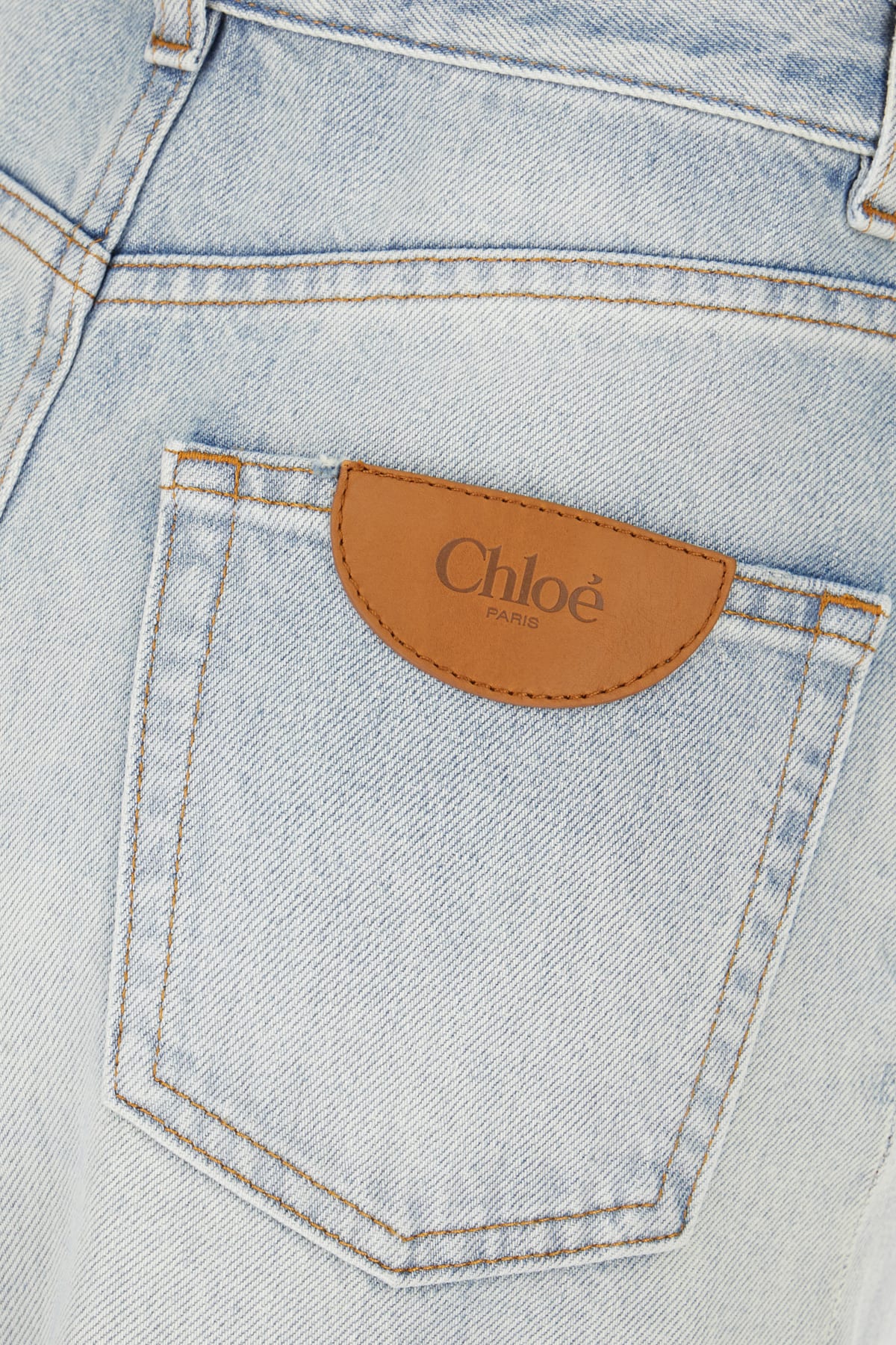 Shop Chloé Denim Jeans In Gracefulblue