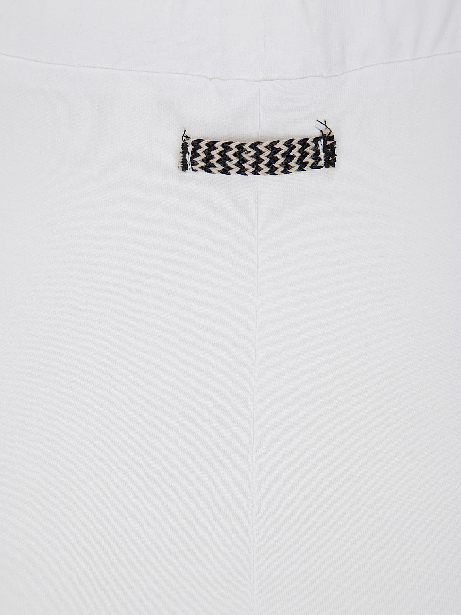 Archiviob Ultra-low Crotch Jersey Trousers In White