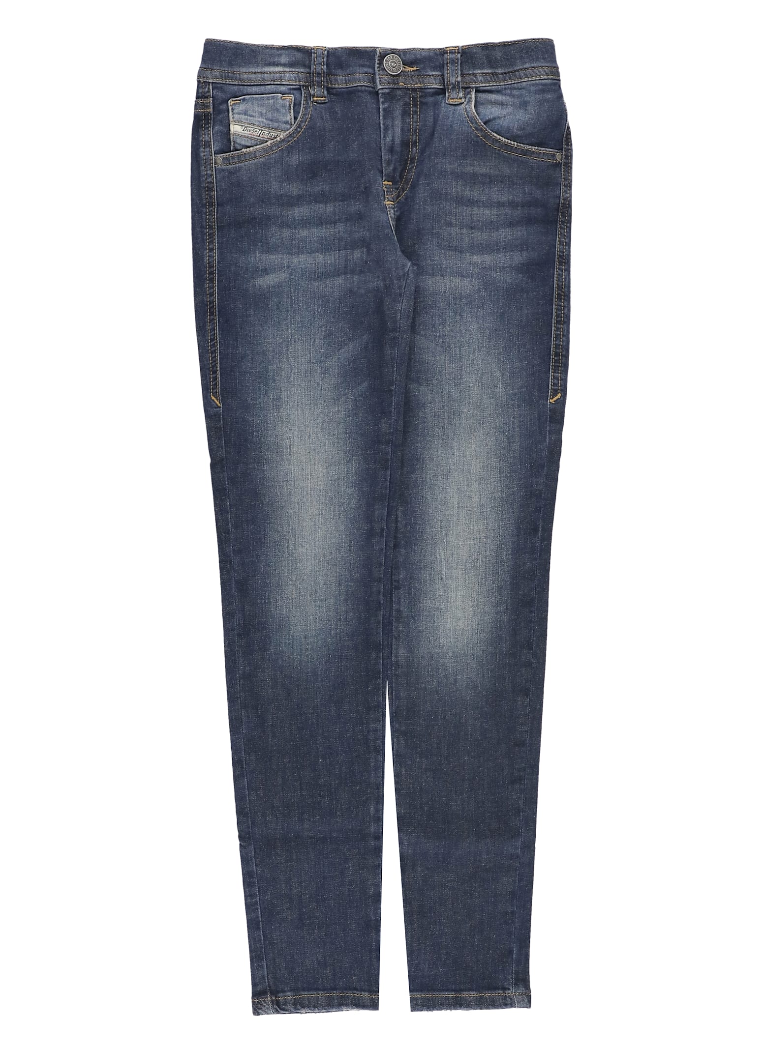 Diesel Jeans Kids Color Blue In Blue