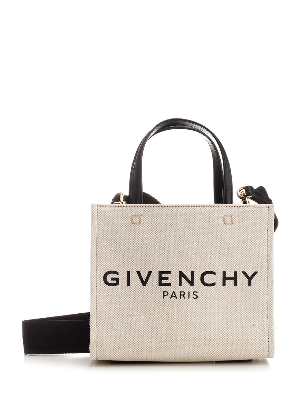 Shop Givenchy G Mini Tote In Beige