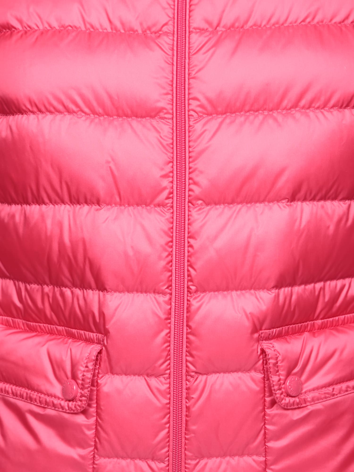MONCLER LANS FUCHSIA POLYAMIDE DOWN JACKET 