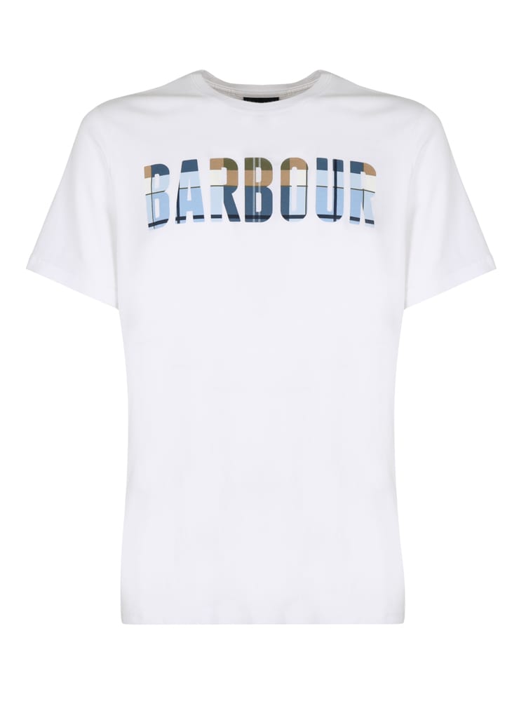 BARBOUR THURSO T-SHIRT IN COTTON JERSEY