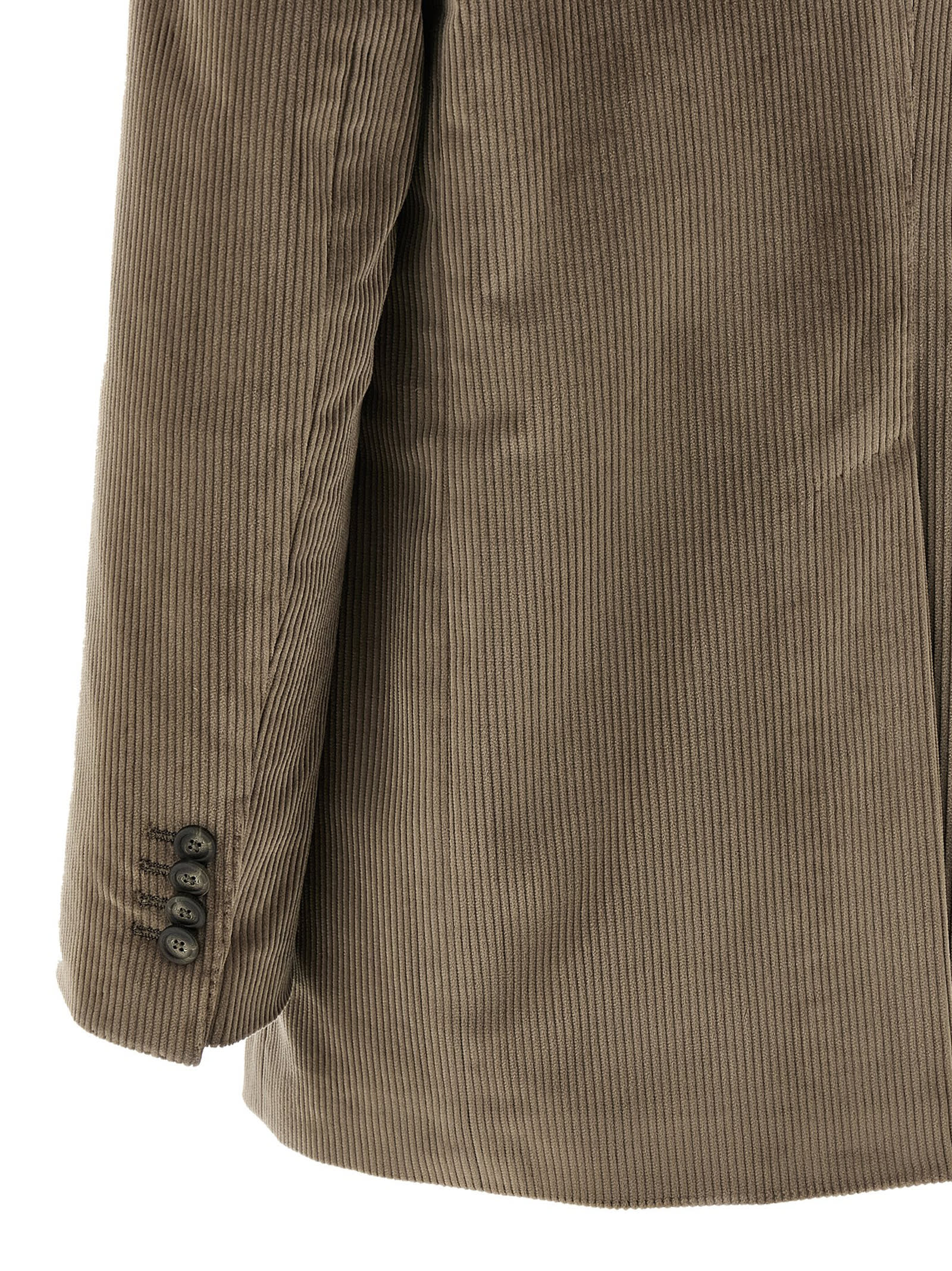 Tagliatore Long-sleeved Suit In Brown