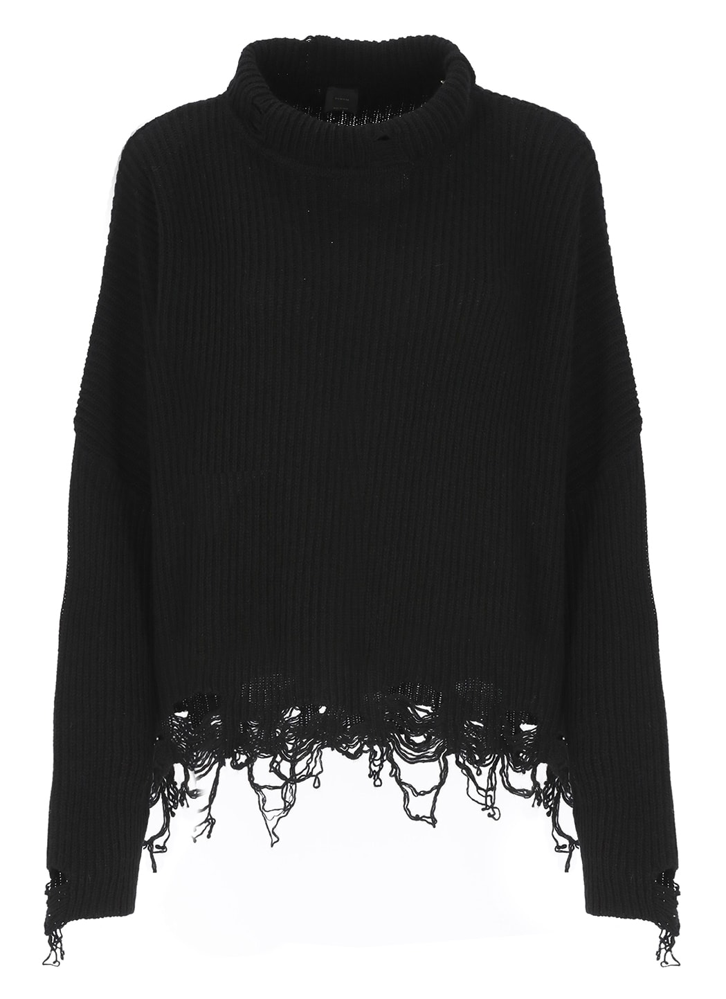 Pinko Wool Sweater In Black