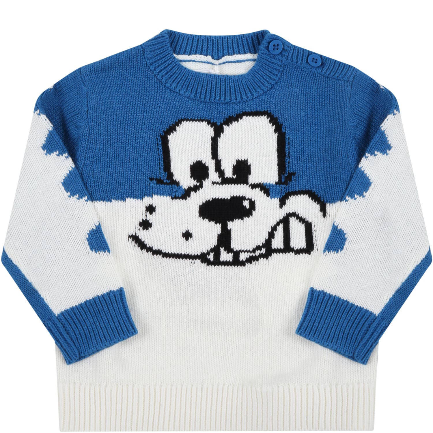 Stella McCartney Kids Multicolor Sweater For Kids With Doodle Dog