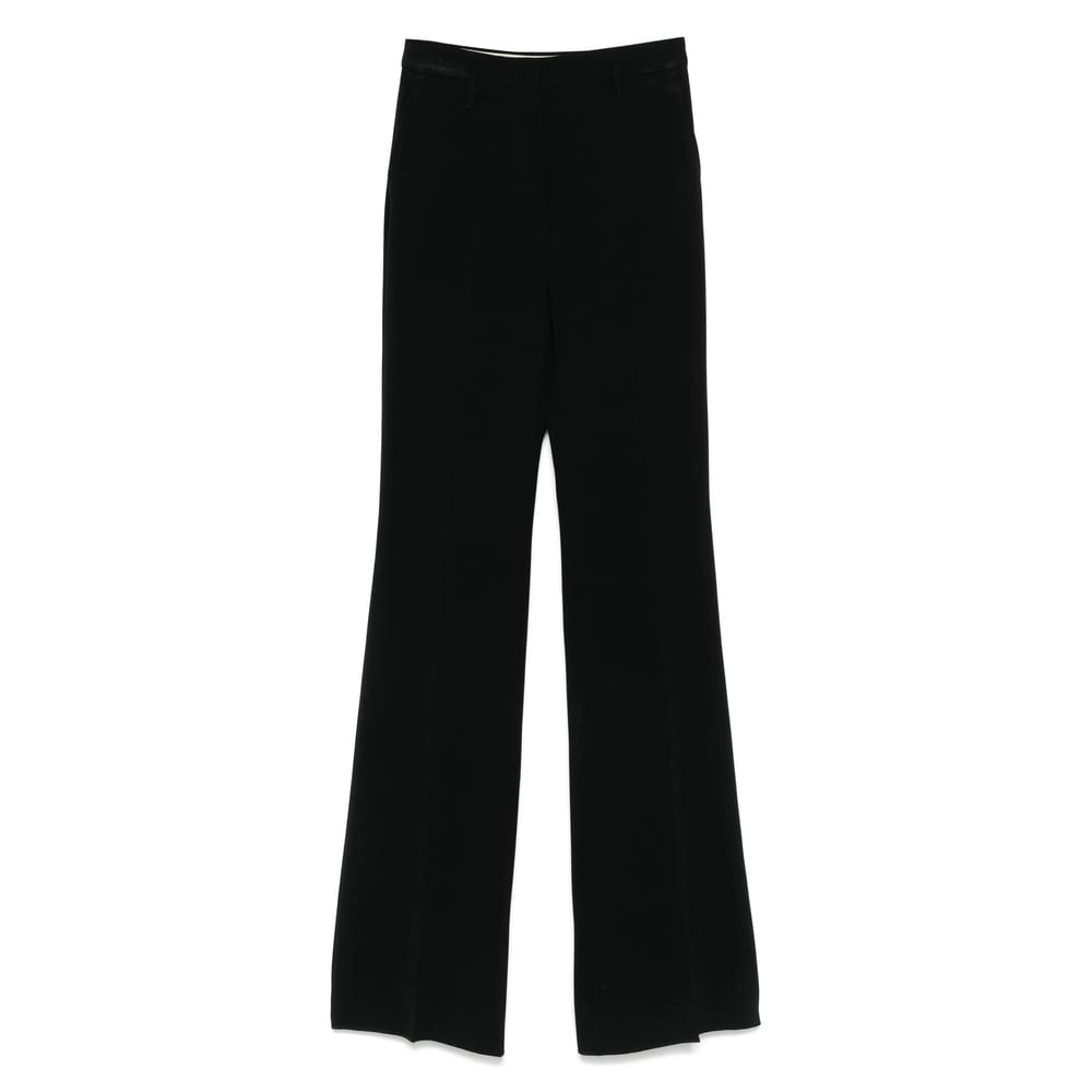 Max Mara Hugo Boss Cotton Pants In Black