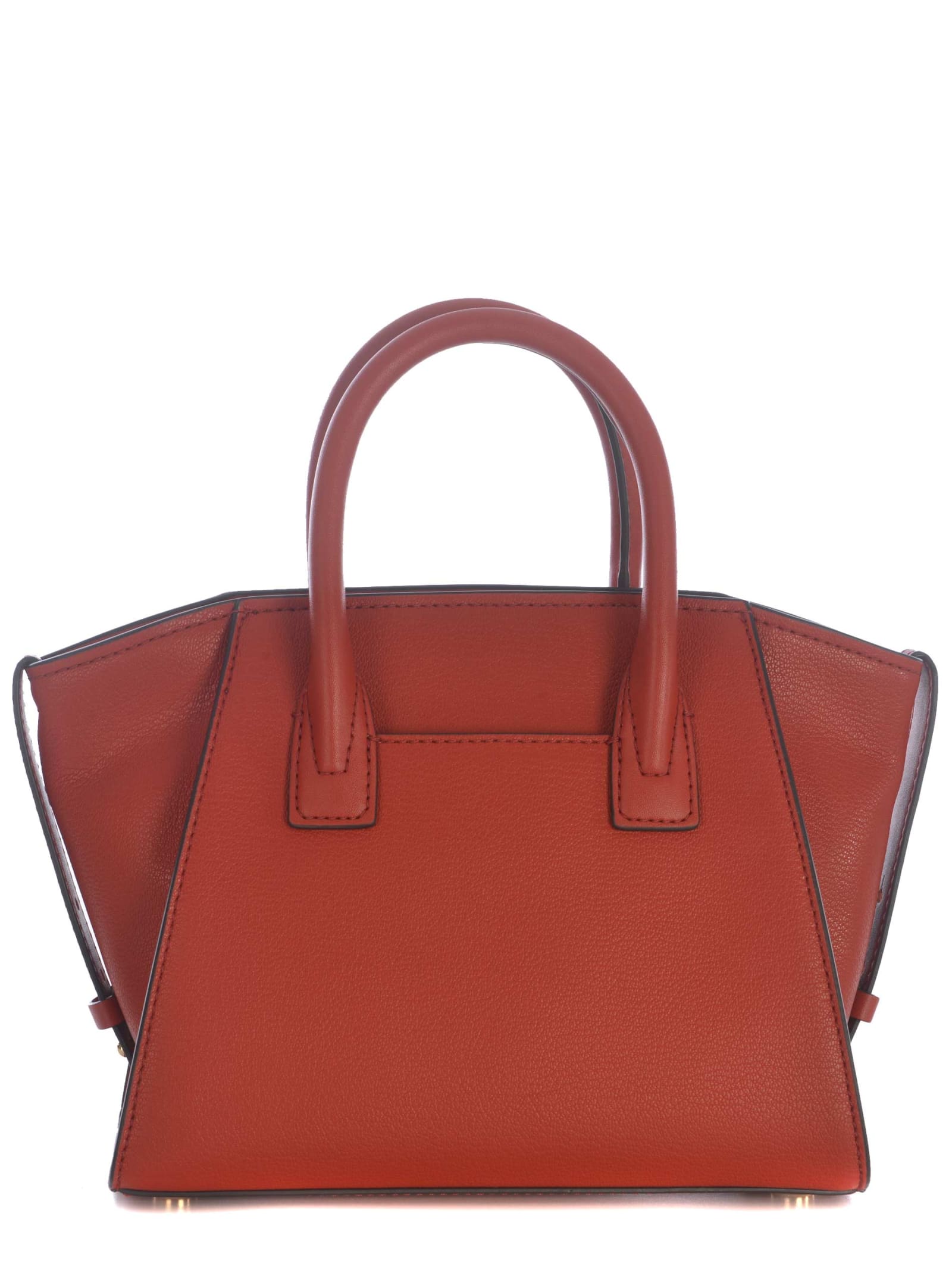 Shop Michael Kors Bag  Avril Made In Leather In Terracotta