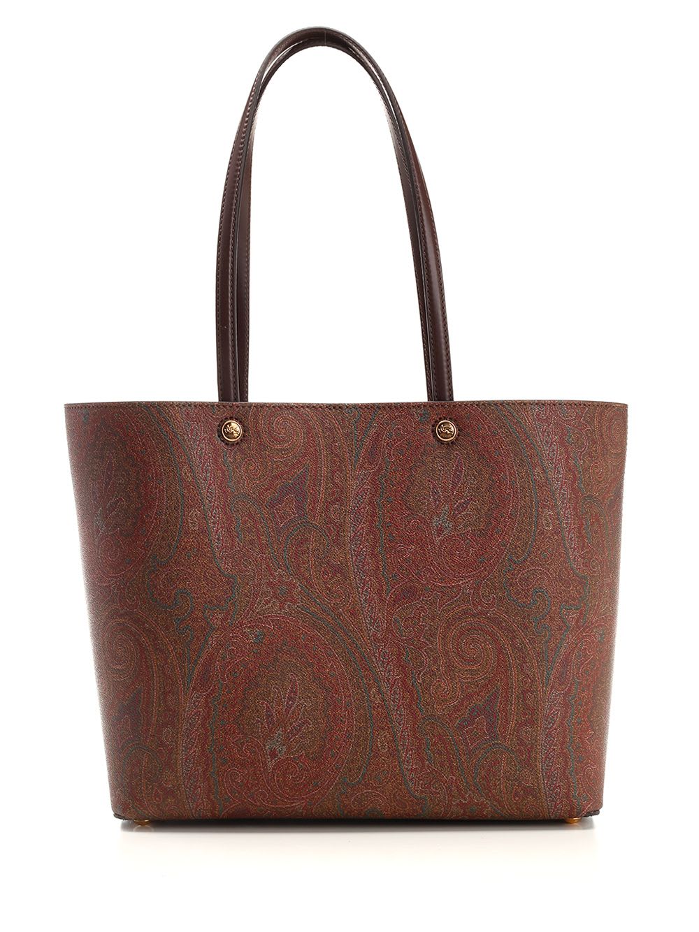 Etro Essential Tote Bag In Brown