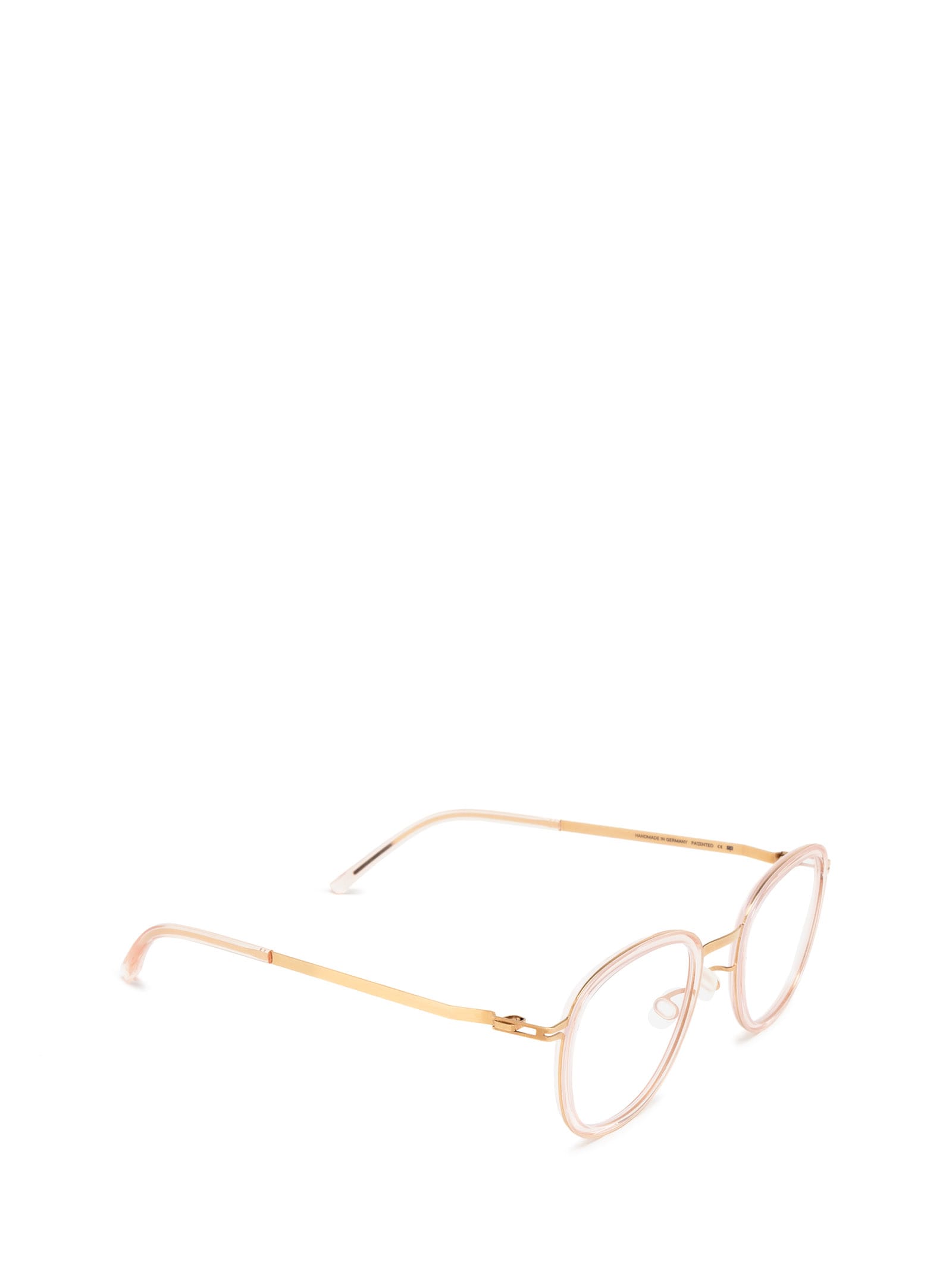 Shop Mykita Helmi A27-champagne Gold/rose Water Glasses