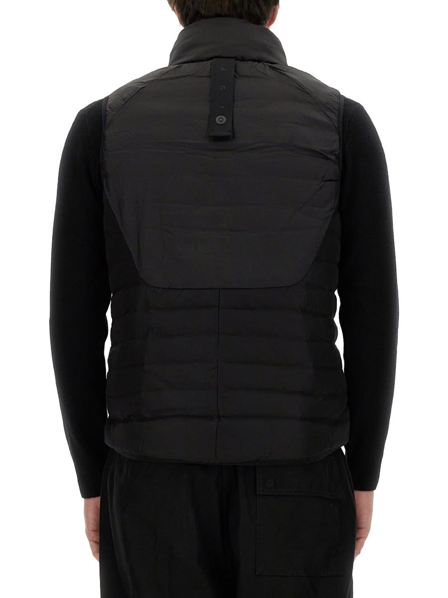 Shop Jg1 Padded Vest In Black