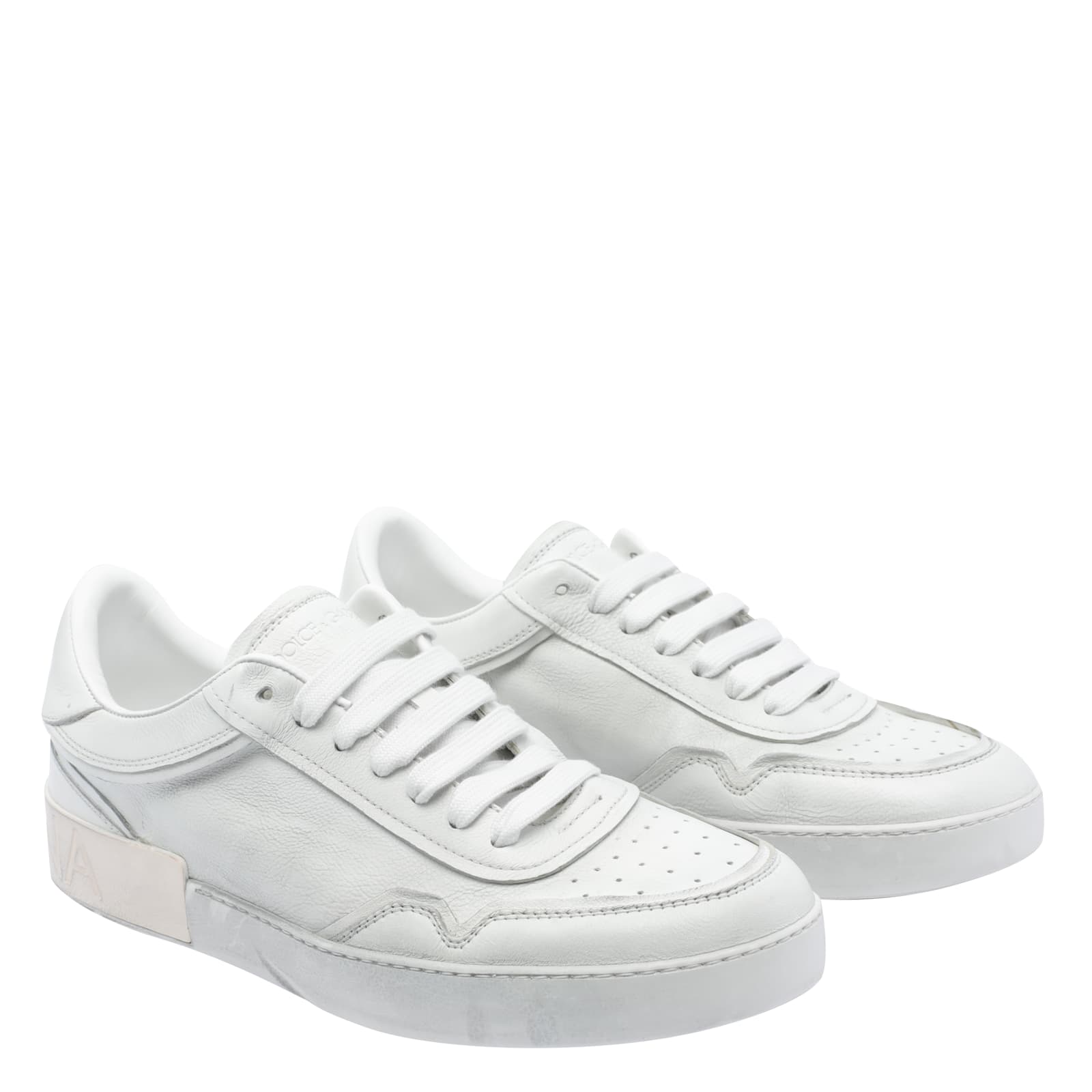 Dolce & Gabbana Portofino Sneakers In White