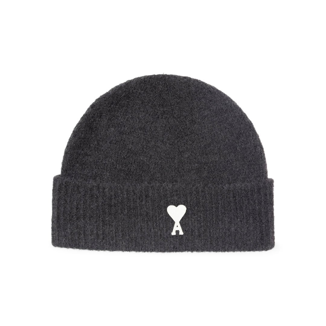 Paris Logo-patch Knitted Beanie