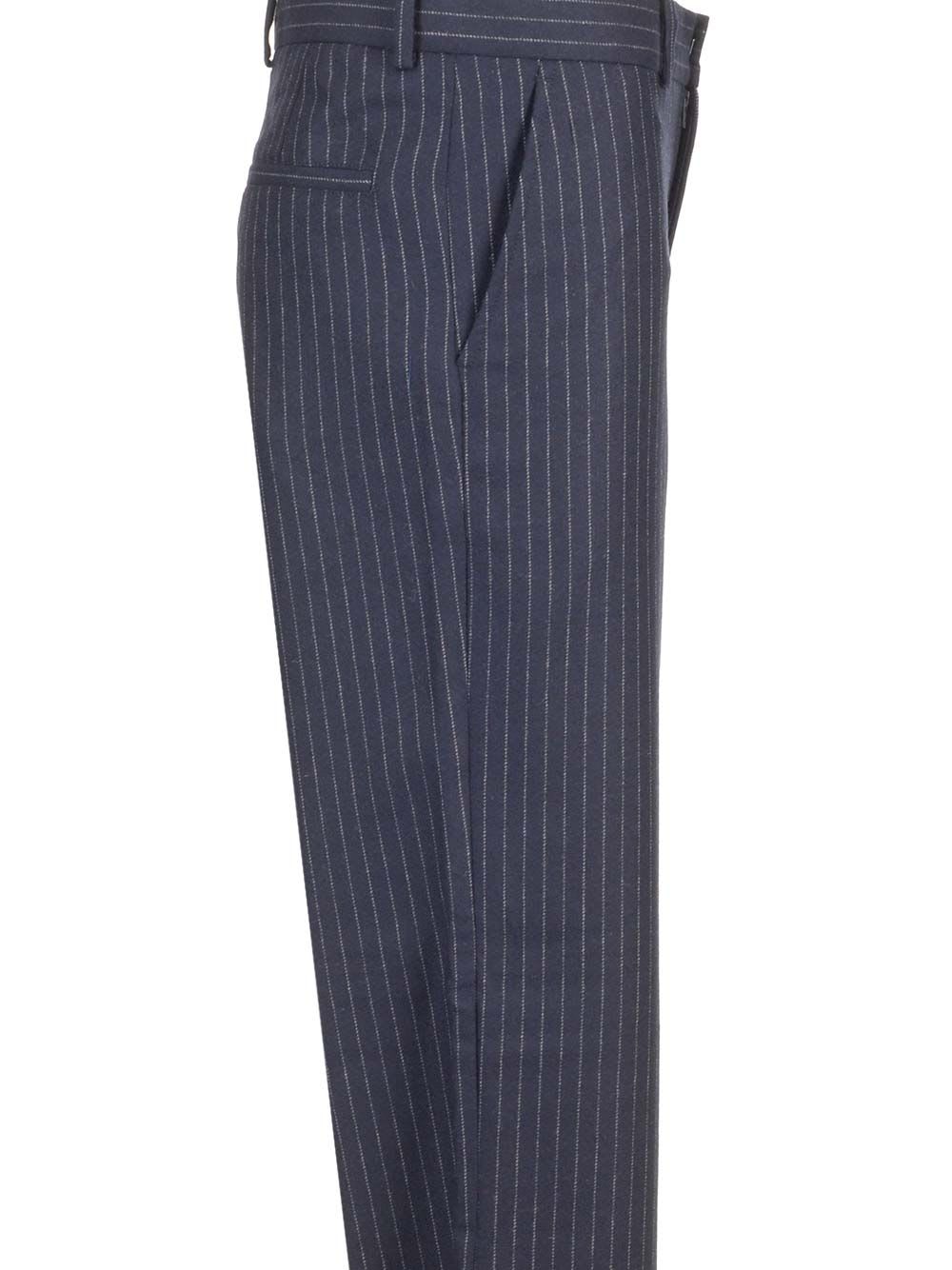 Apc Tailored Design Classic Trousers In Blue