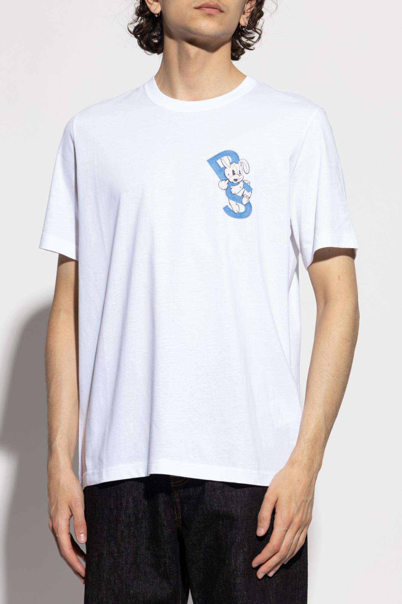 Ps By Paul Smith Ps Paul Smith T-shirt With Colorful Print In White