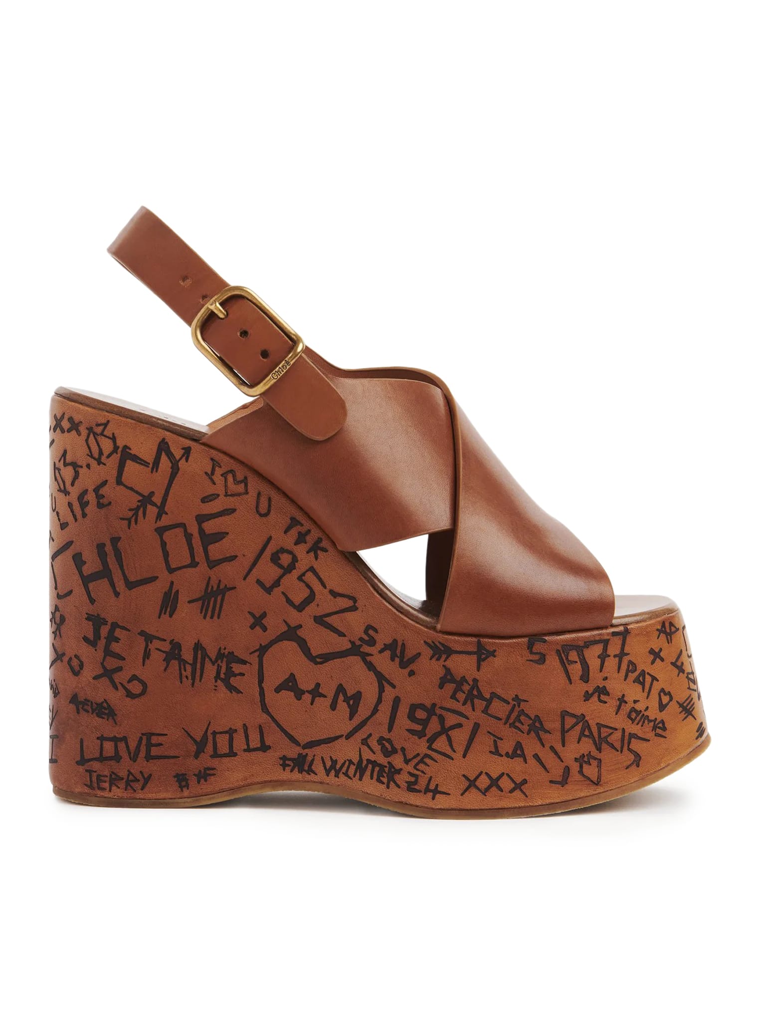 Chloé Maxime Wedge Sandal