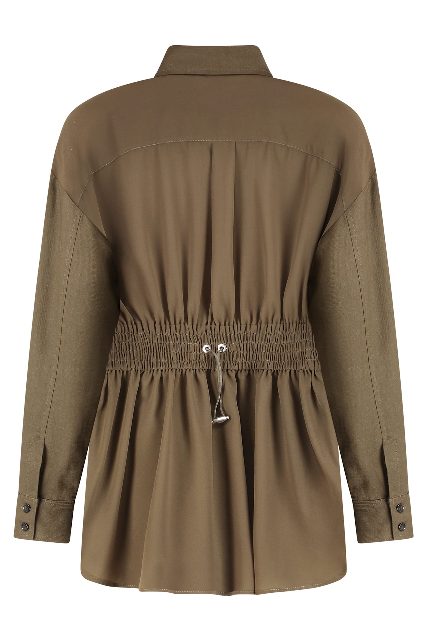 Pinko Lightweight Shacket With Pockets