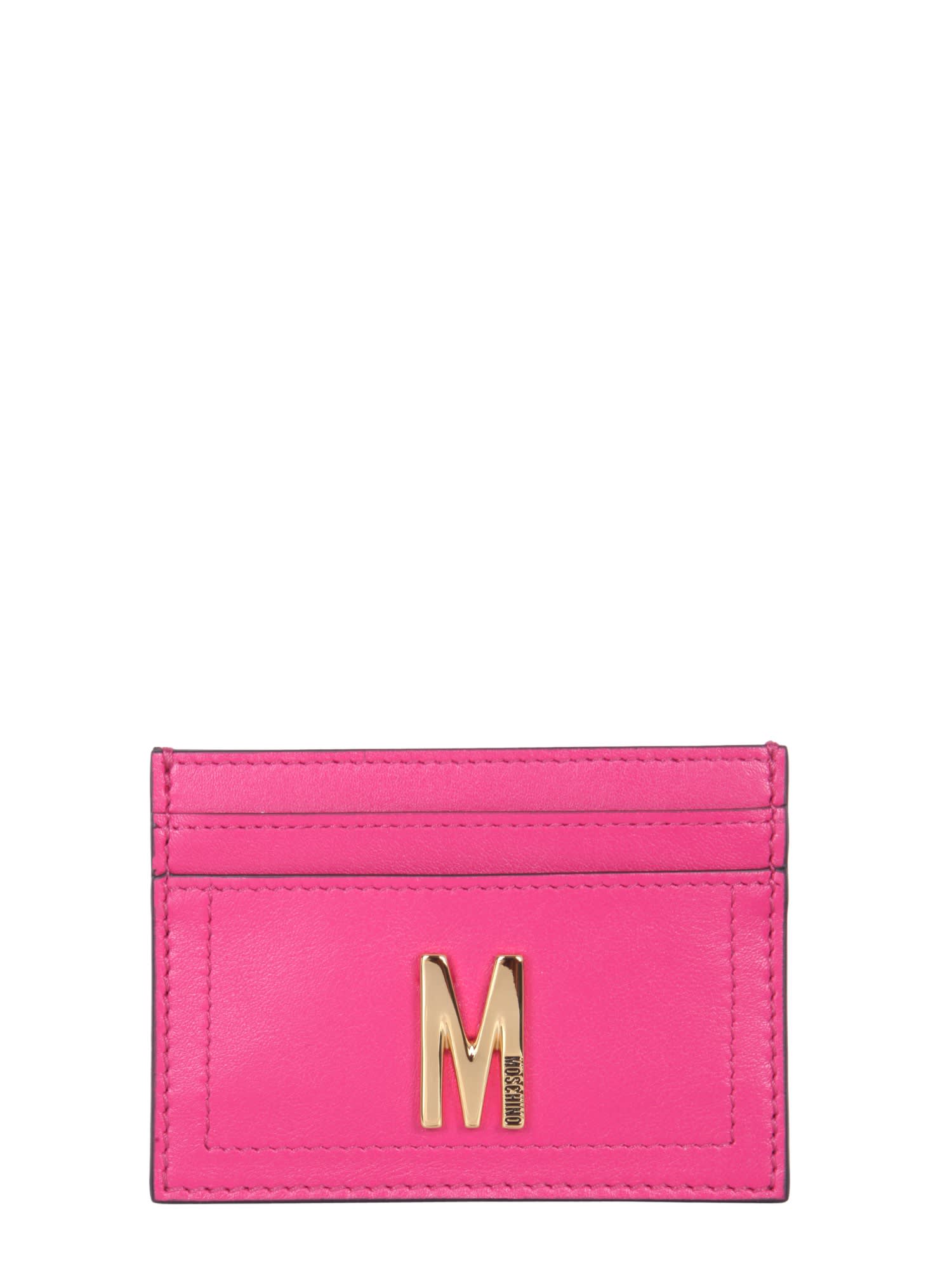 Moschino Leather Card Holder