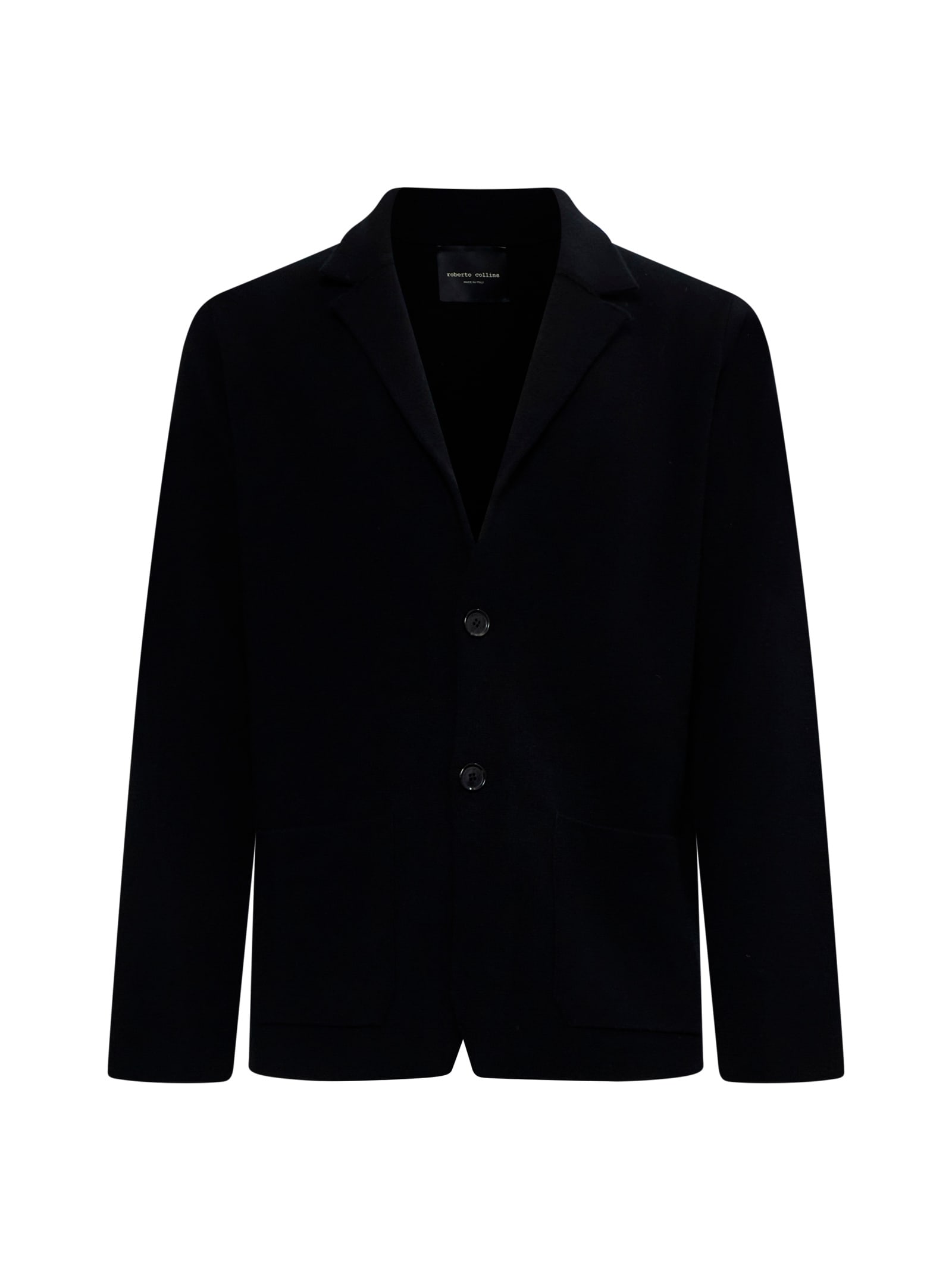 Shop Roberto Collina Blazer In Black