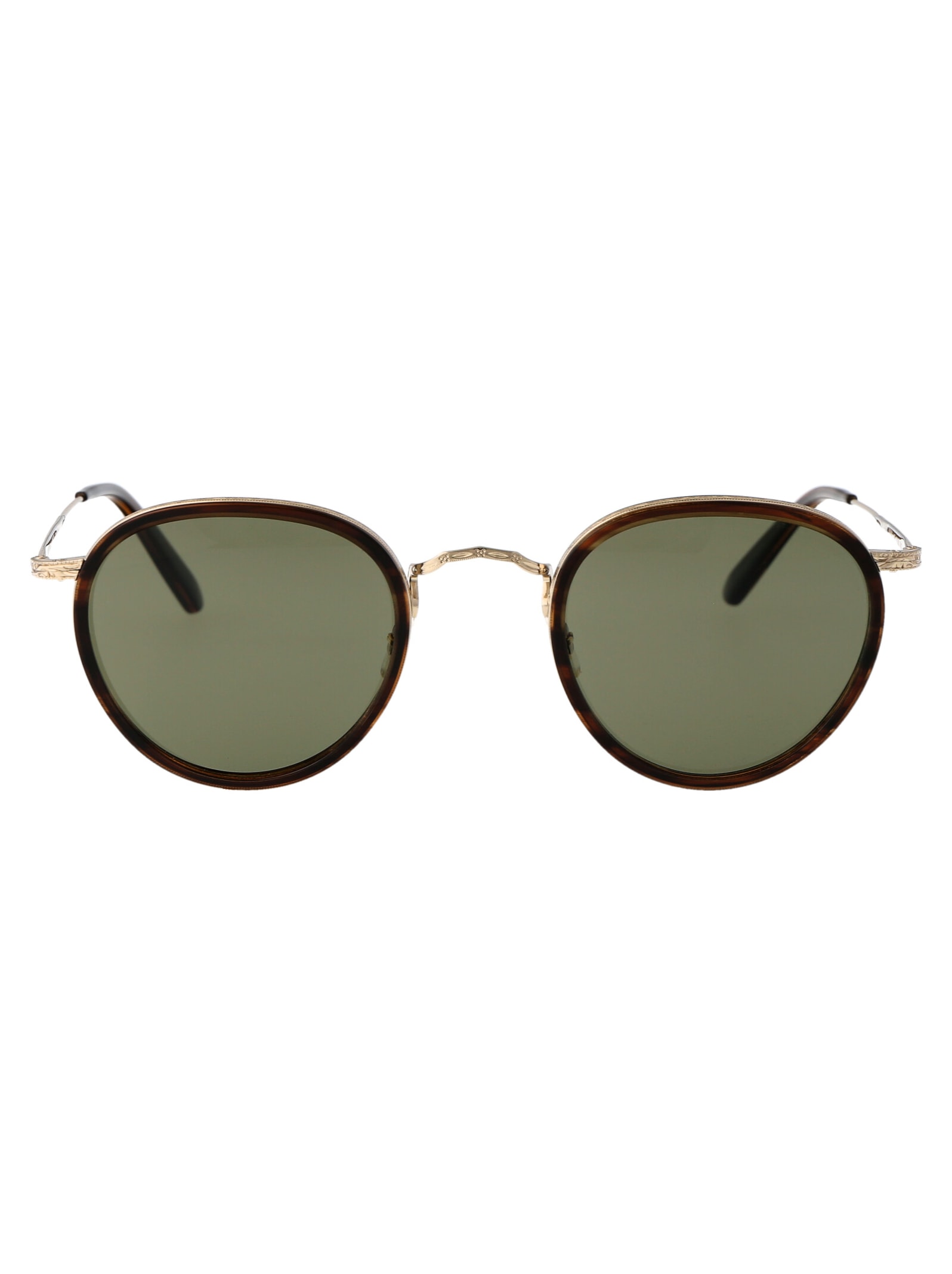 Shop Oliver Peoples Mp-2 Sun Sunglasses In 533052 Tuscany Tortoise/gold