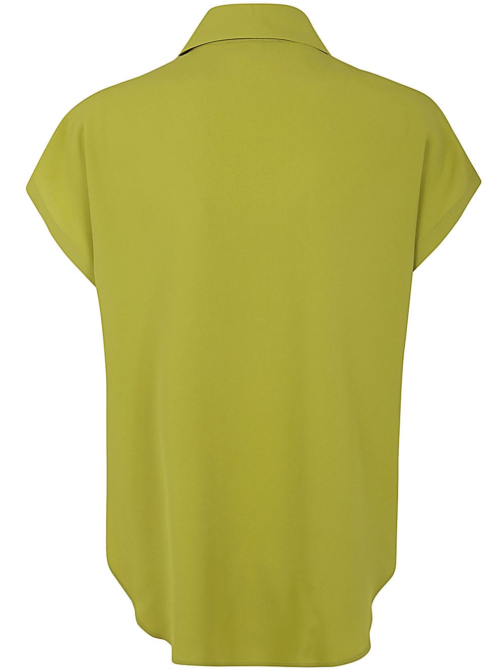 Shop Antonelli Bramante Short Sleeves Shirt In Lime