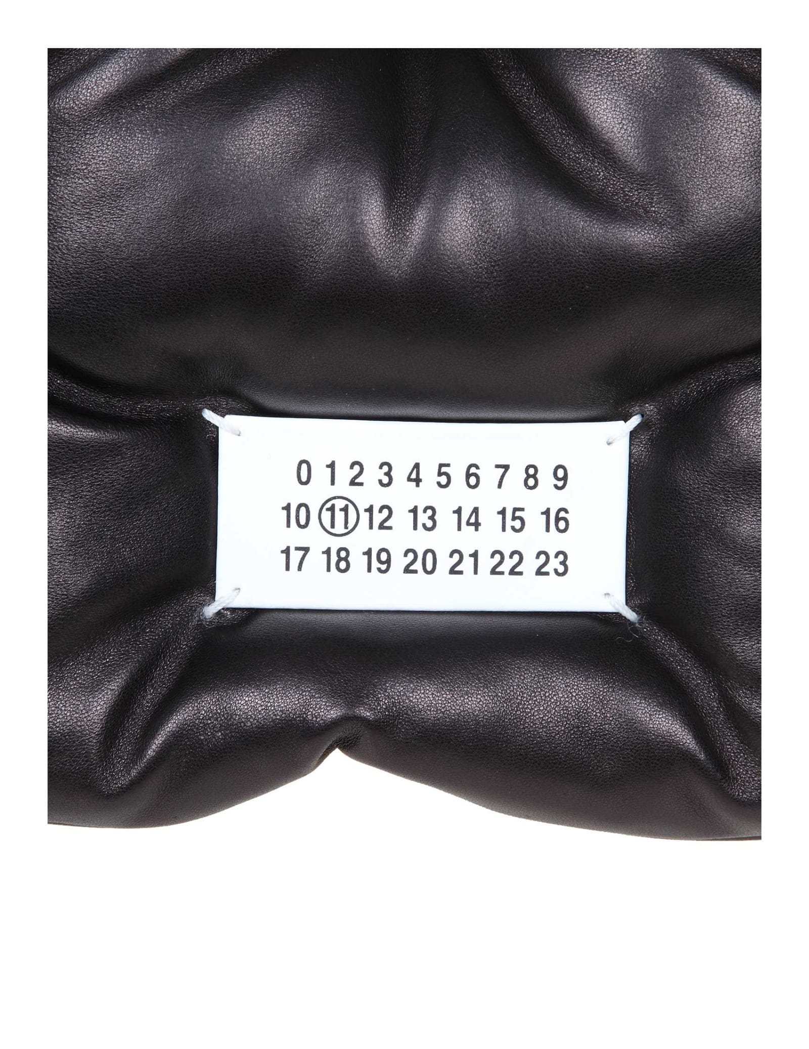 Shop Maison Margiela Glam Slam Bag In Matelasse Leather In Black