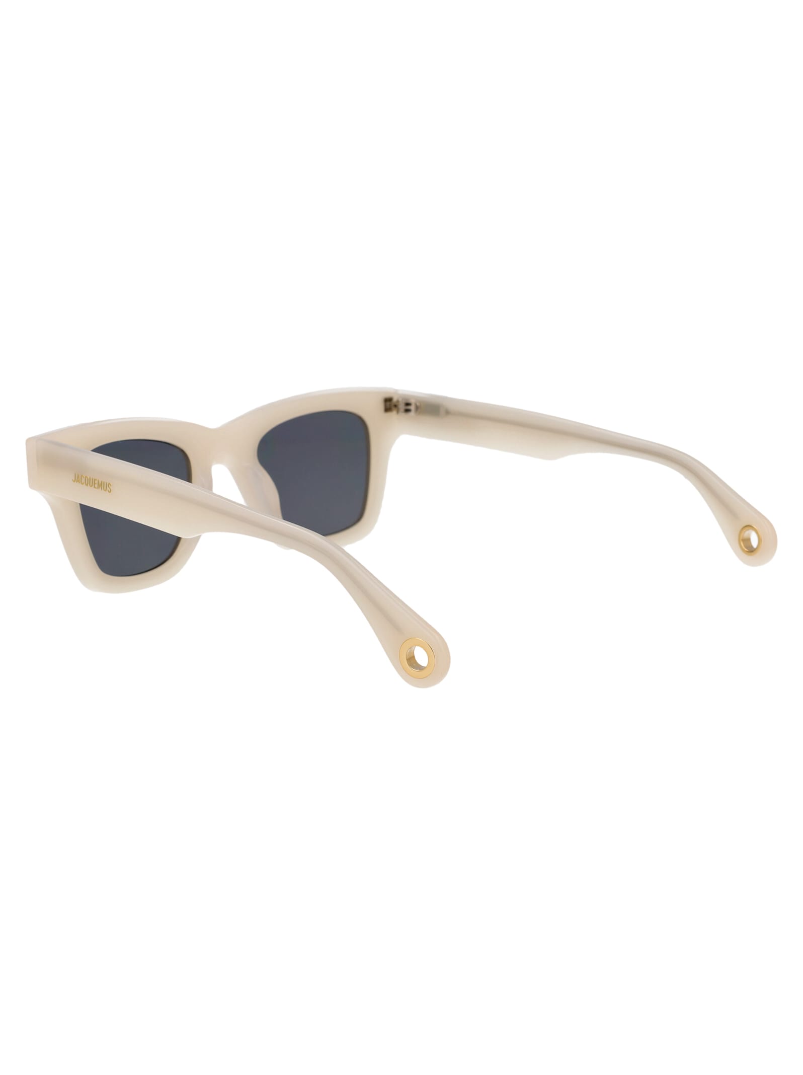 Jacquemus Acetate Sunglasses In Multi Beige
