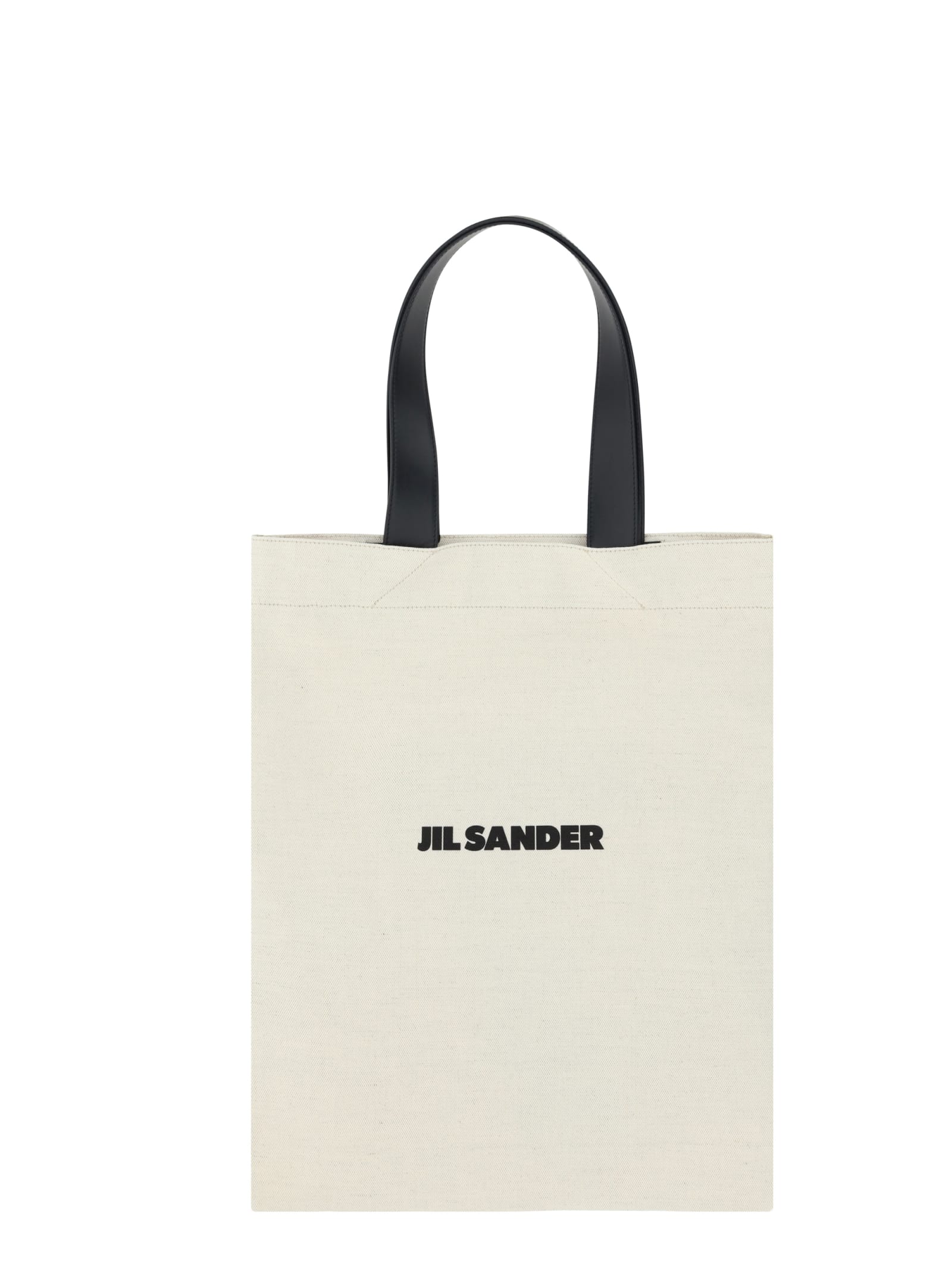 Shop Jil Sander Book Handbag In Natural