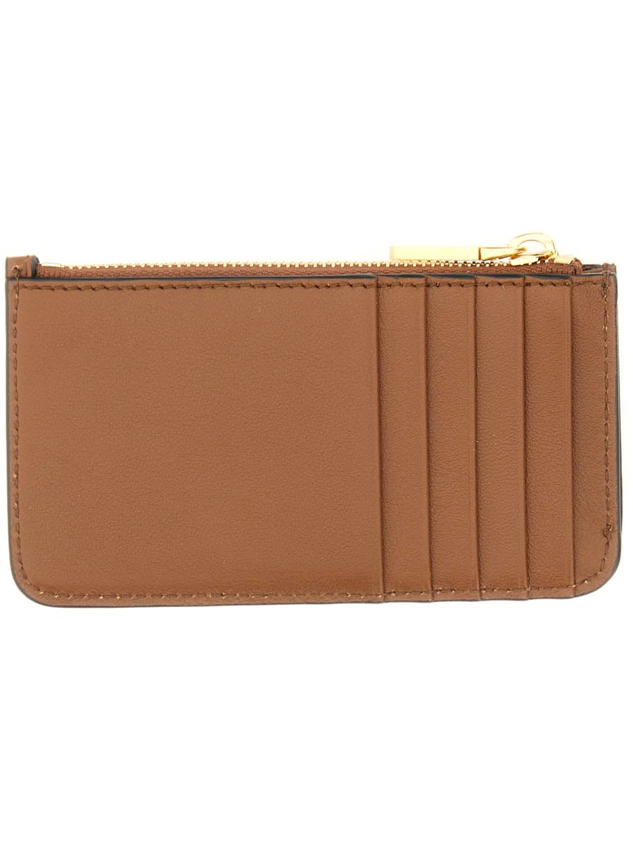 Bally Portacarte In Pelle In Brown