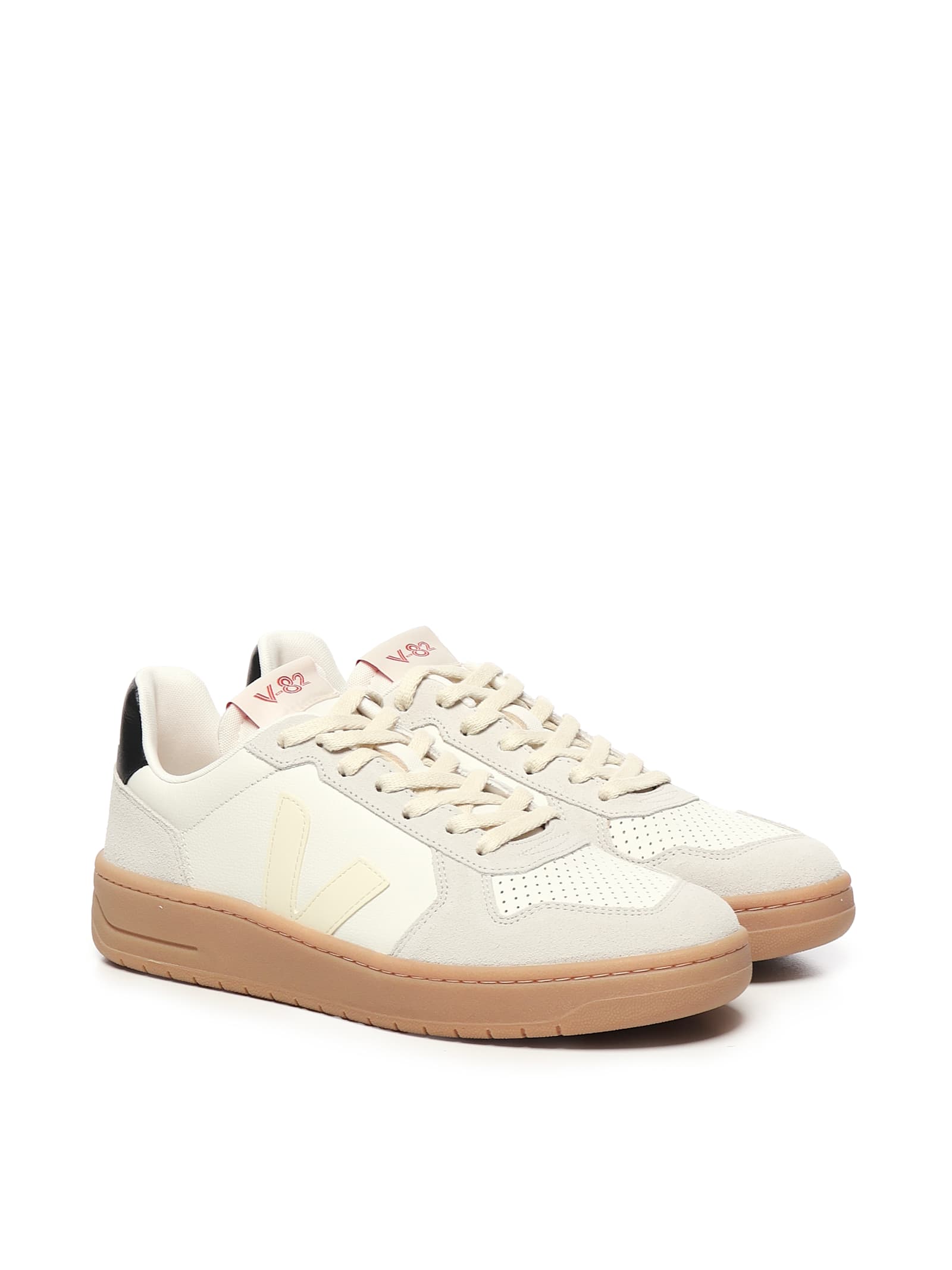 Veja V-82 In Pelle O.t. Sneaker In White