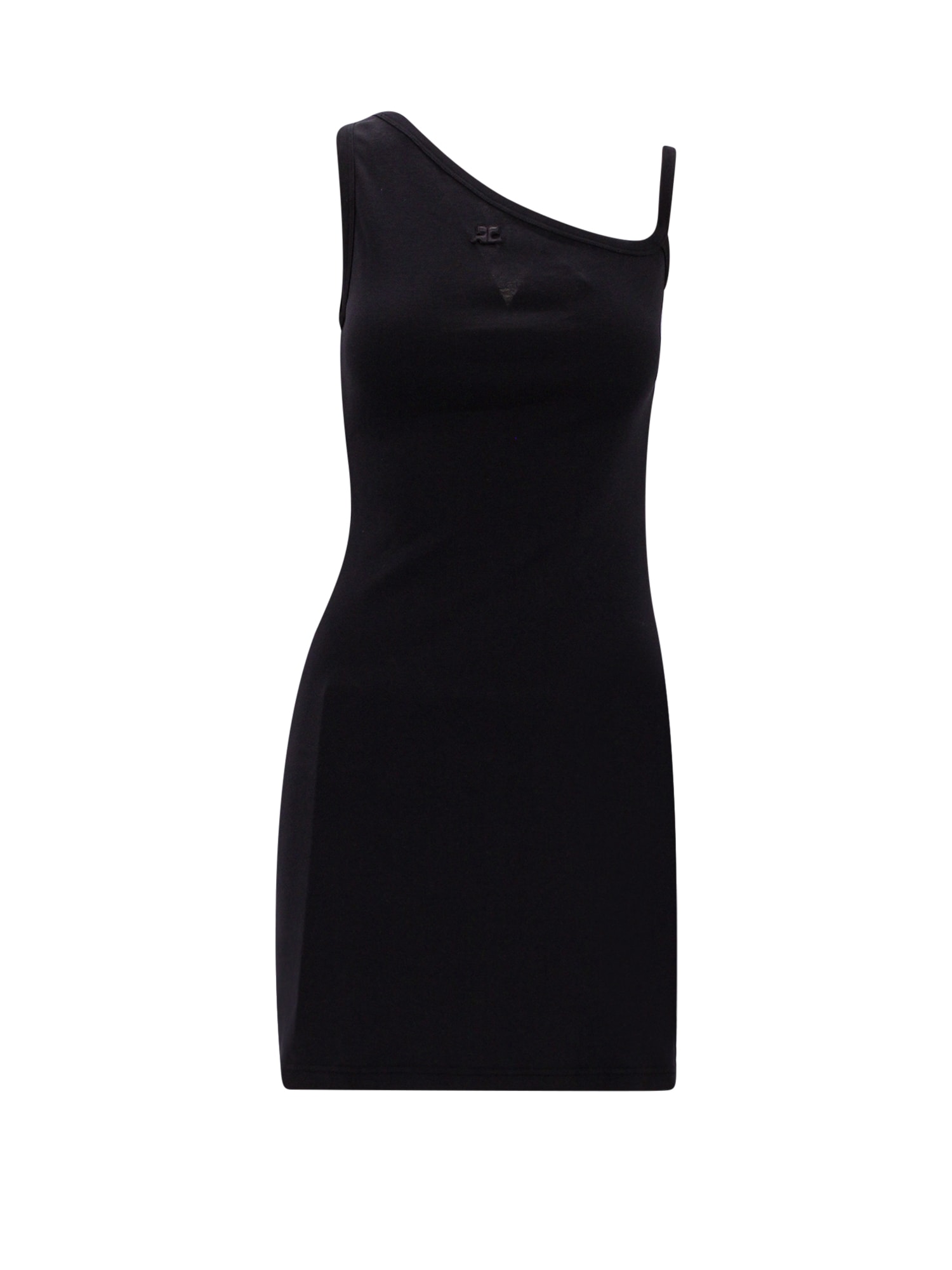 COURRÈGES BUMPY ASYMETRIQUE DRESS