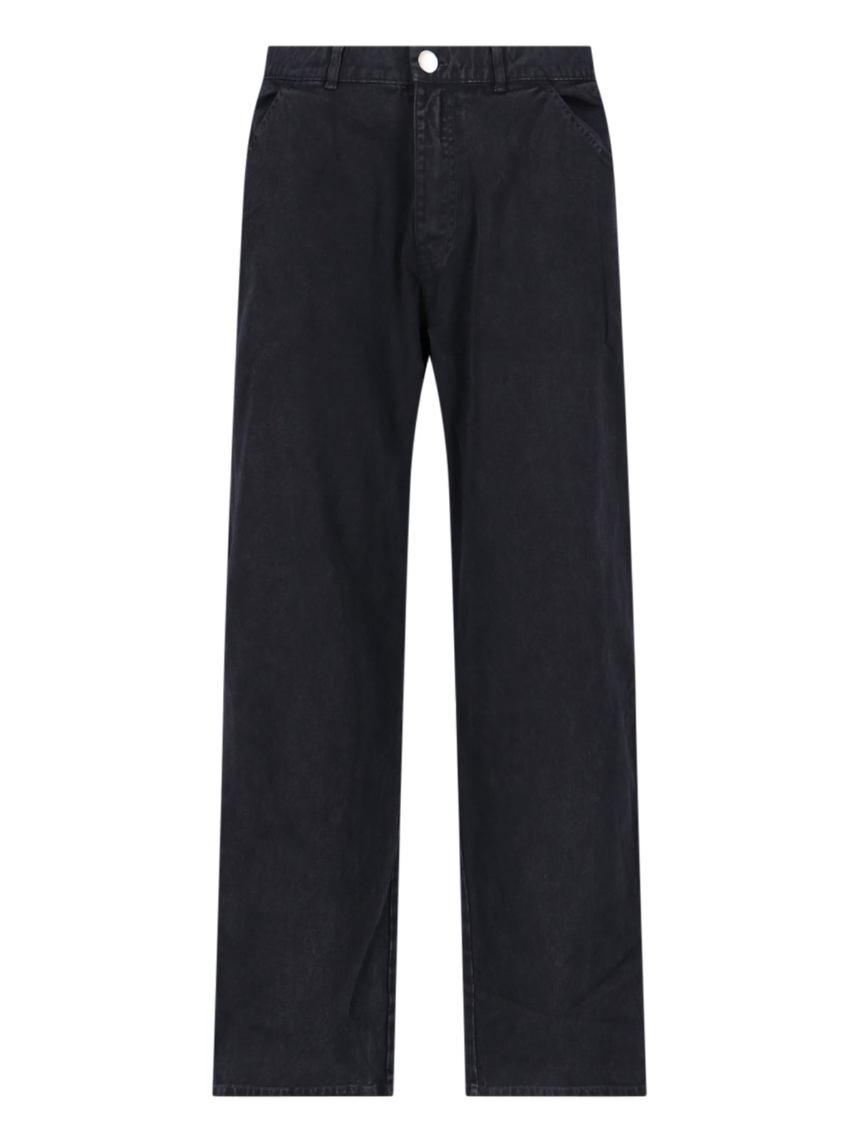 Awake Ny Cotton Jeans In Black