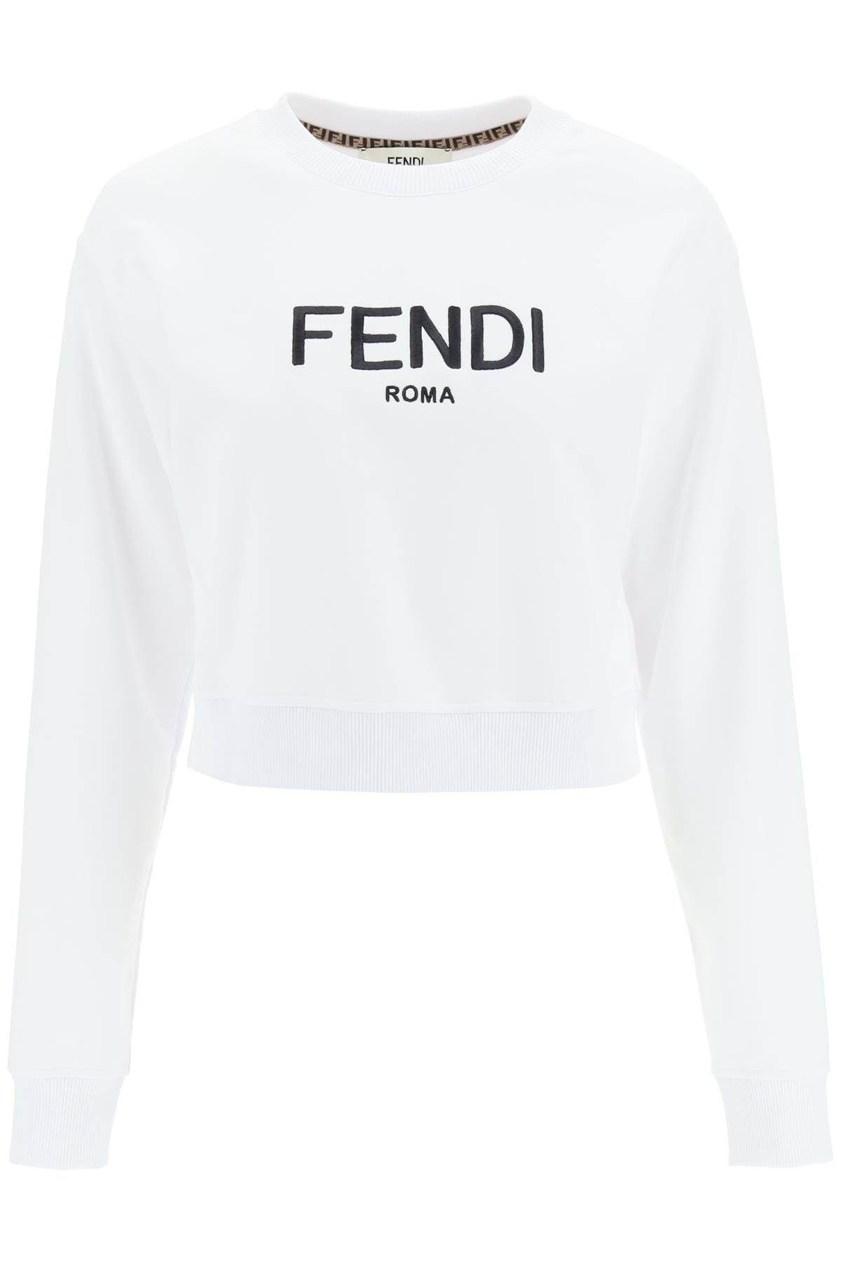 Fendi Roma Embroidered Sweatshirt