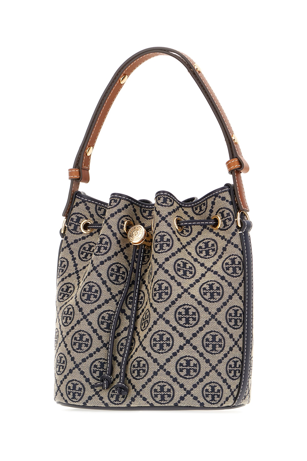 Tory Burch Embroidered Fabric Bucket Hat In Blue