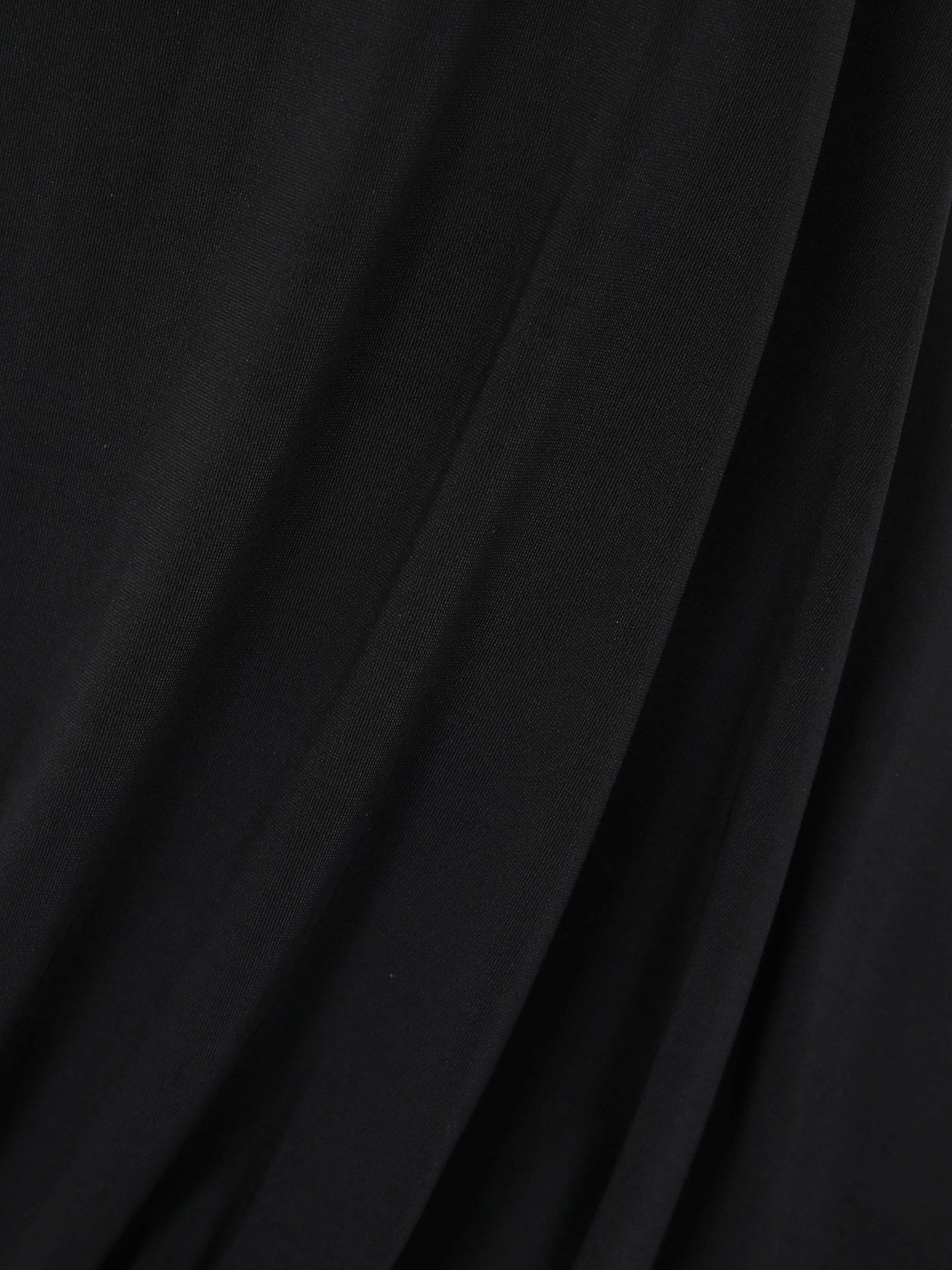 Jacquemus Draped Sleeveless Peplum Dress With Asymmetrical Hem In Black