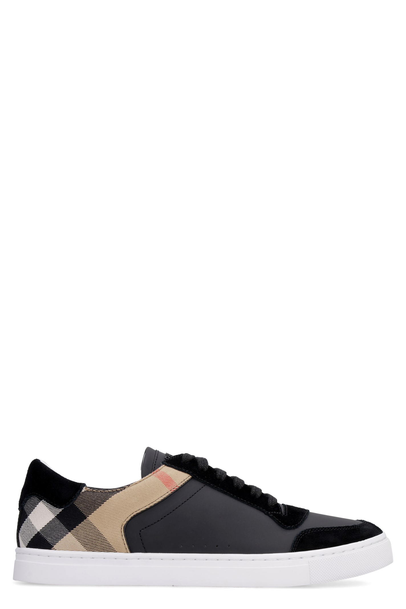 BURBERRY LEATHER AND SUEDE SNEAKERS,11206799