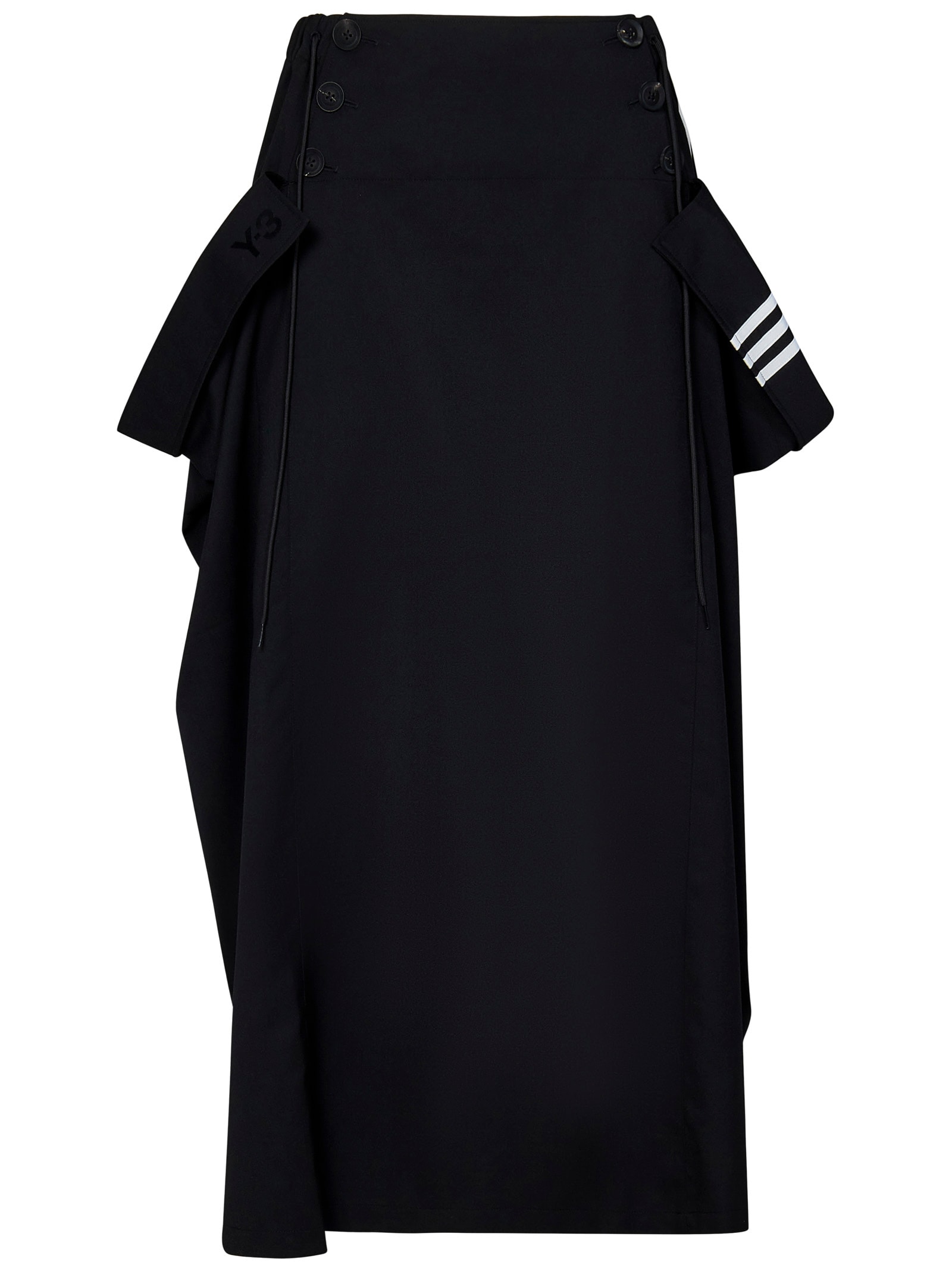 Shop Y-3 Skirt In Black