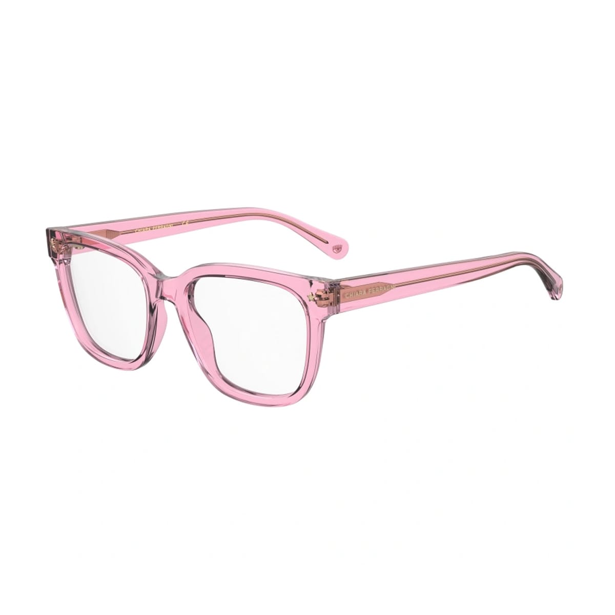 Shop Chiara Ferragni Cf 7027 35j/18 Pink Glasses In Rosa