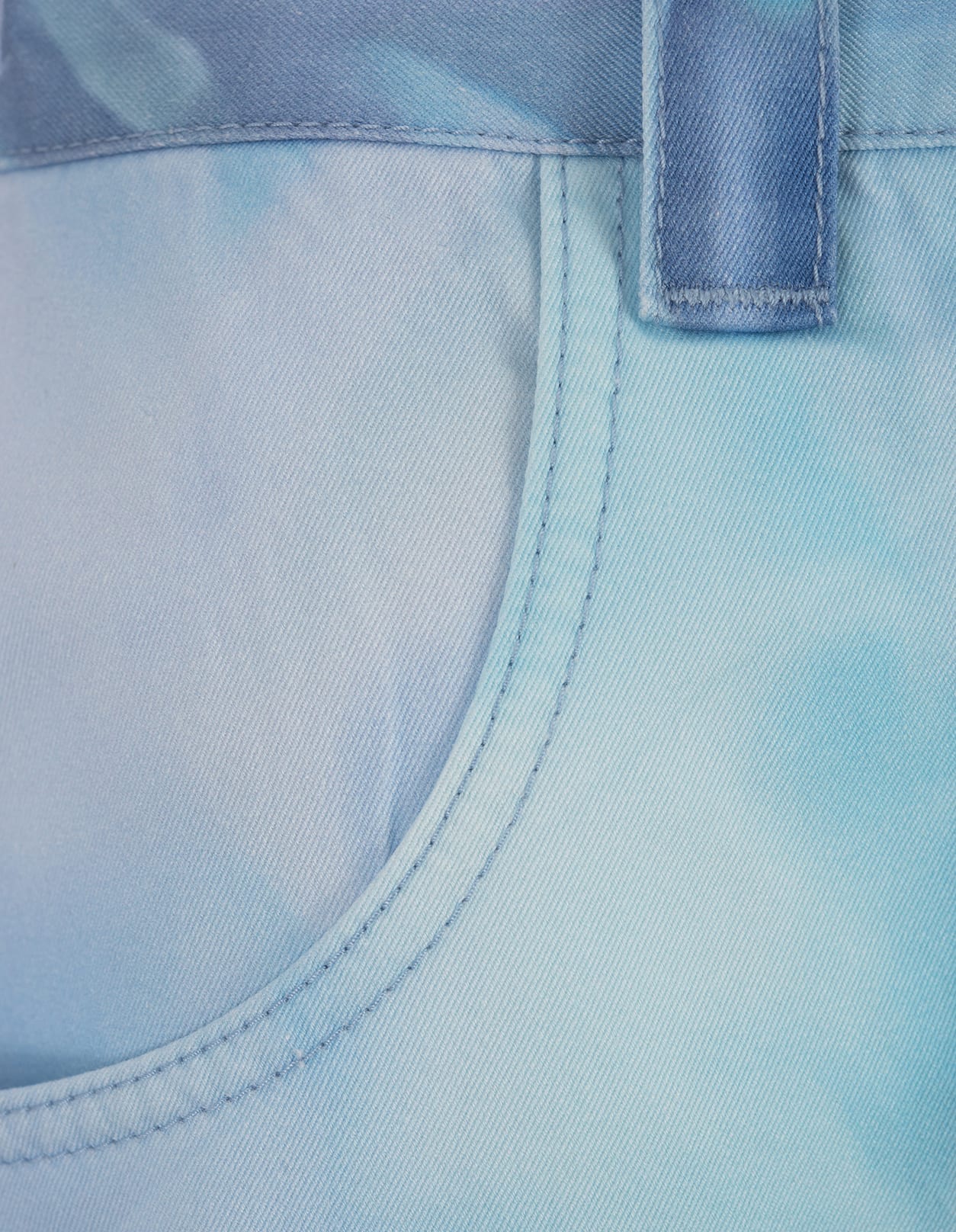 Khrisjoy Horus Air Shorts In Tropical Breeze In Gnawed Blue