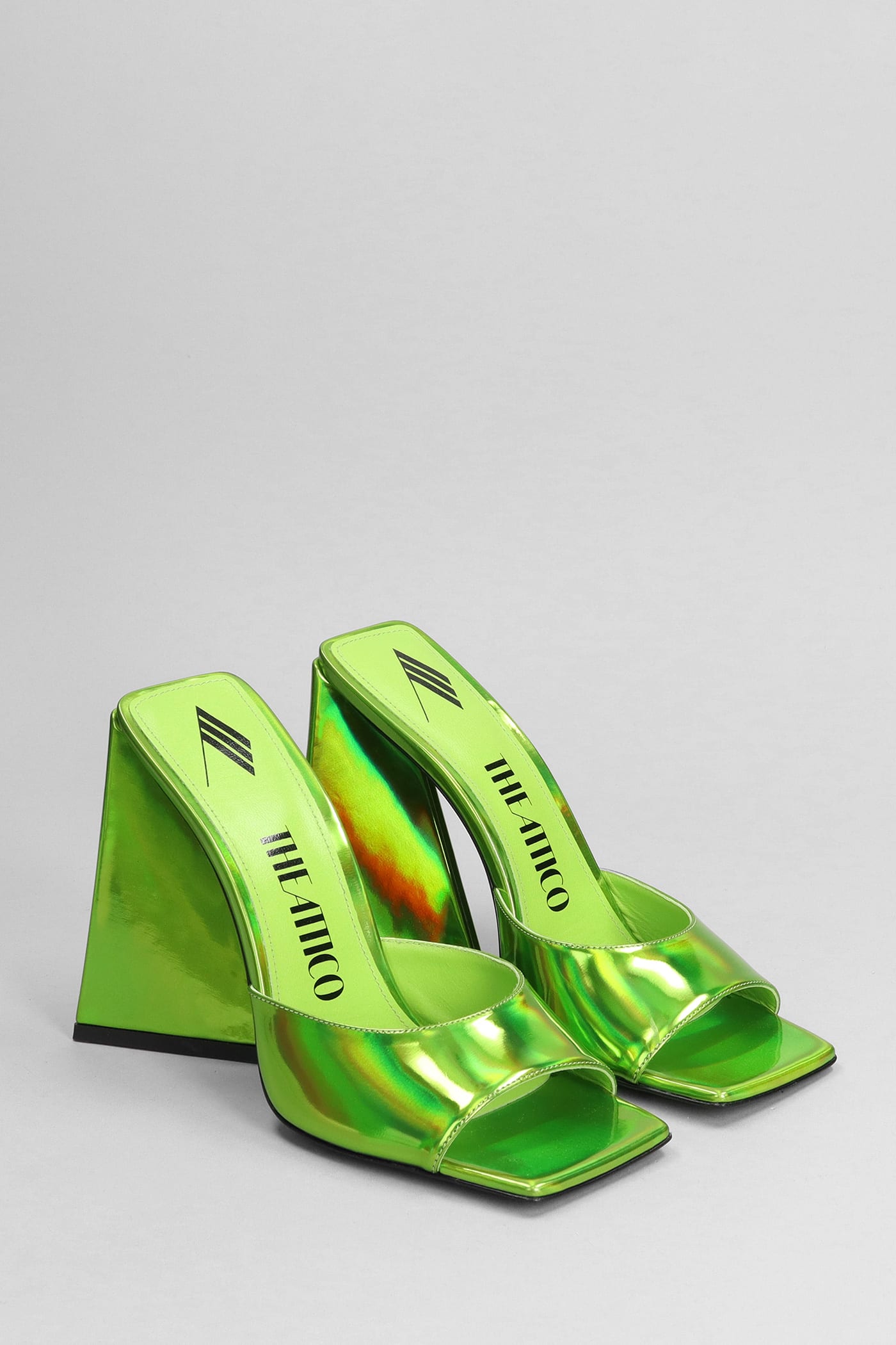 Attico Heels In Green