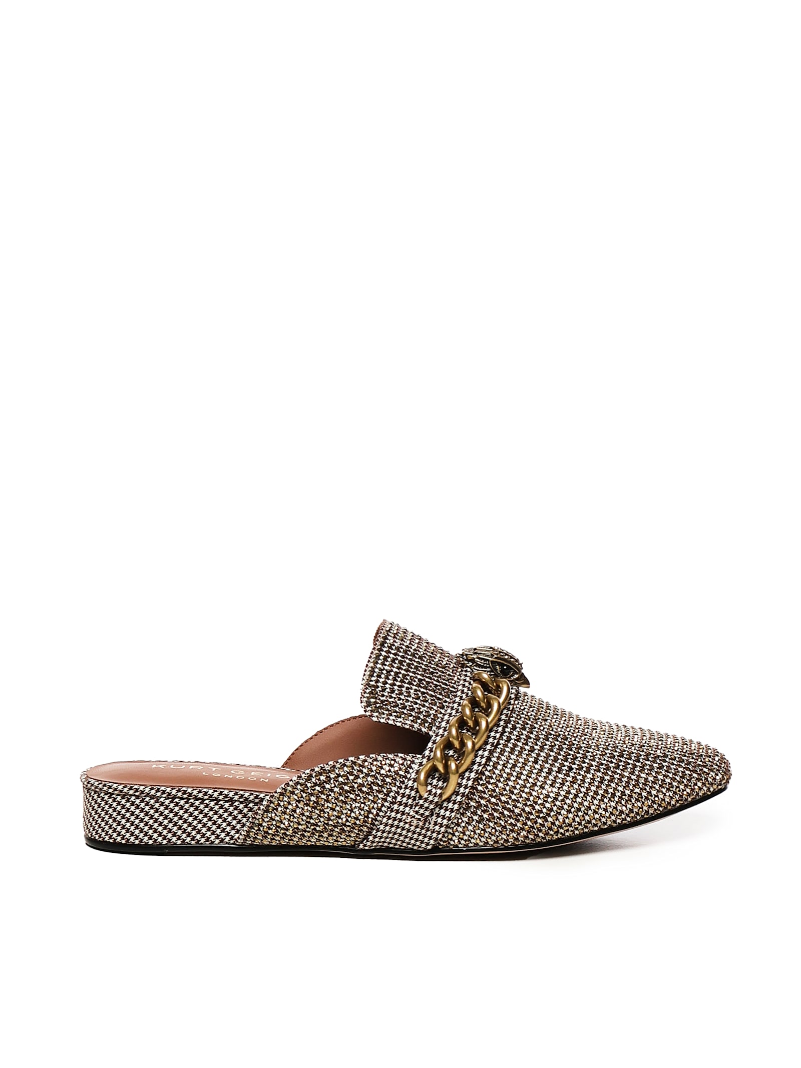 Kurt Geiger Chain Detail Chelsea Mule
