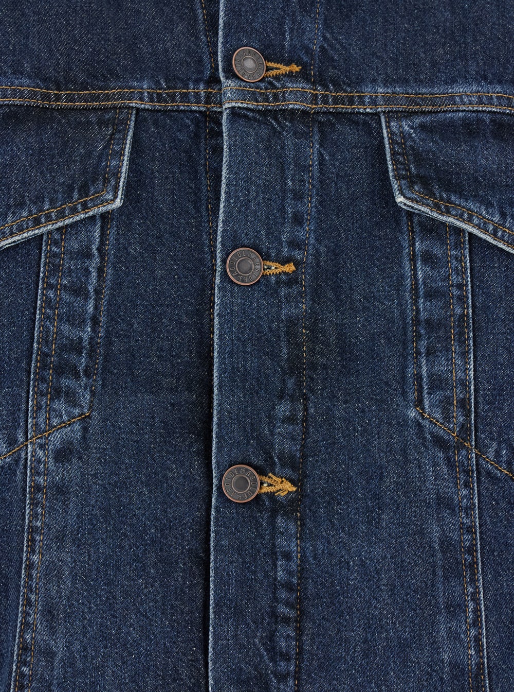 AGOLDE DALTON BLUE JACKET WITH CLASSIC COLLAR AND PUFFED SLEEVES IN DENIM WOMAN
