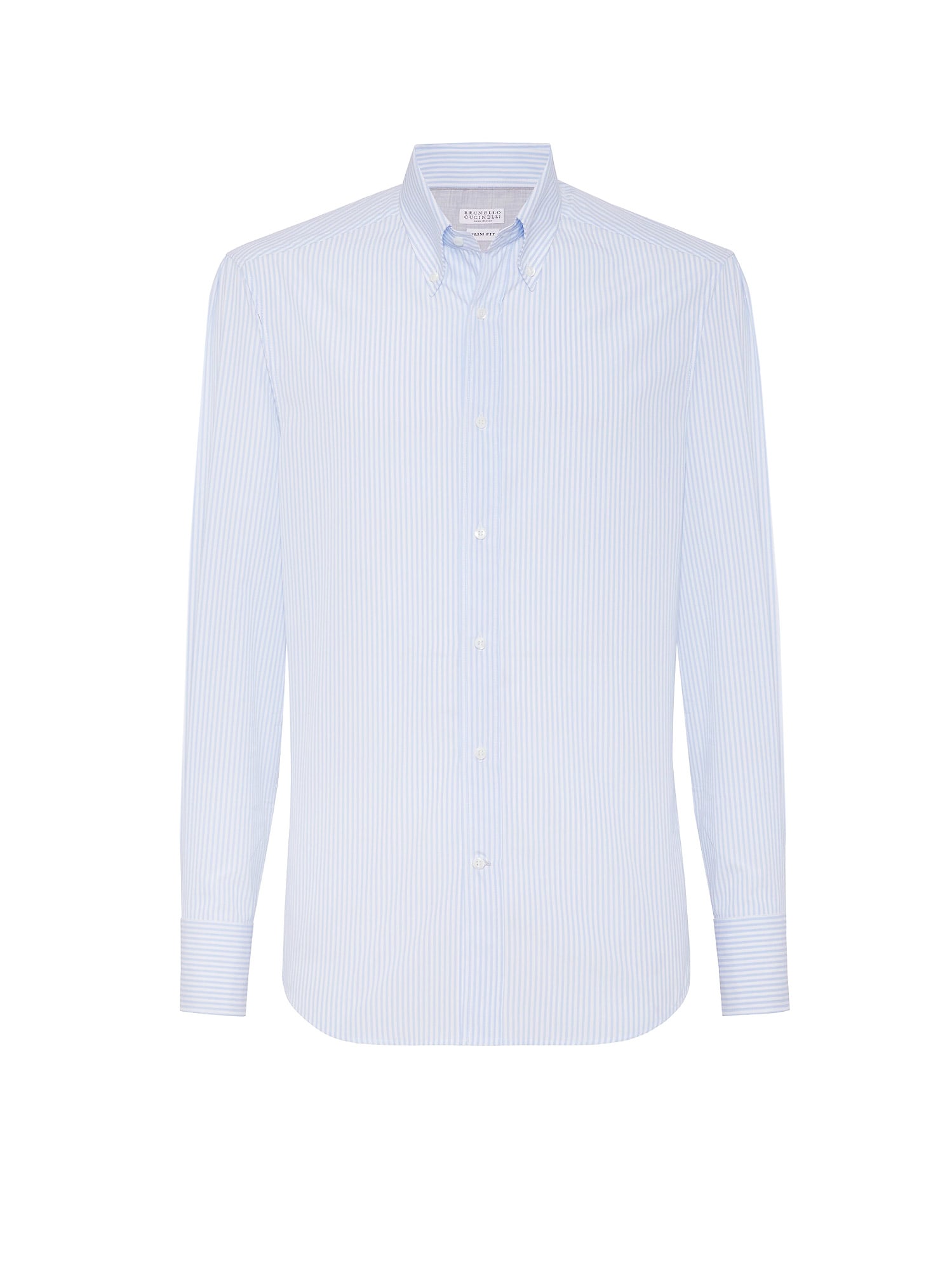 Shop Brunello Cucinelli Shirt In Blue