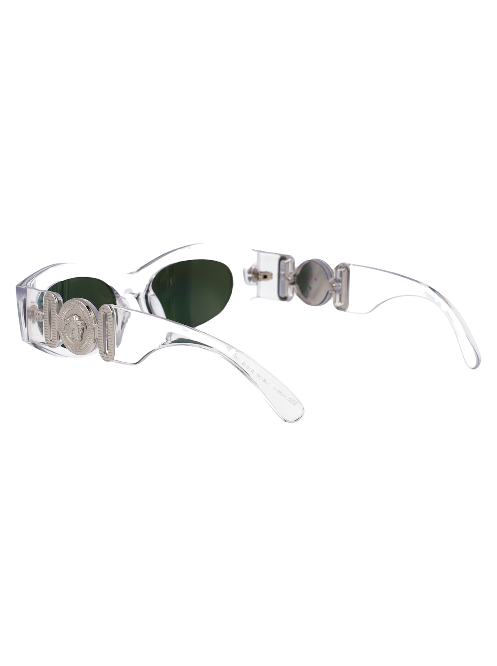 Versace 0ve4480u Sunglasses In Crystal